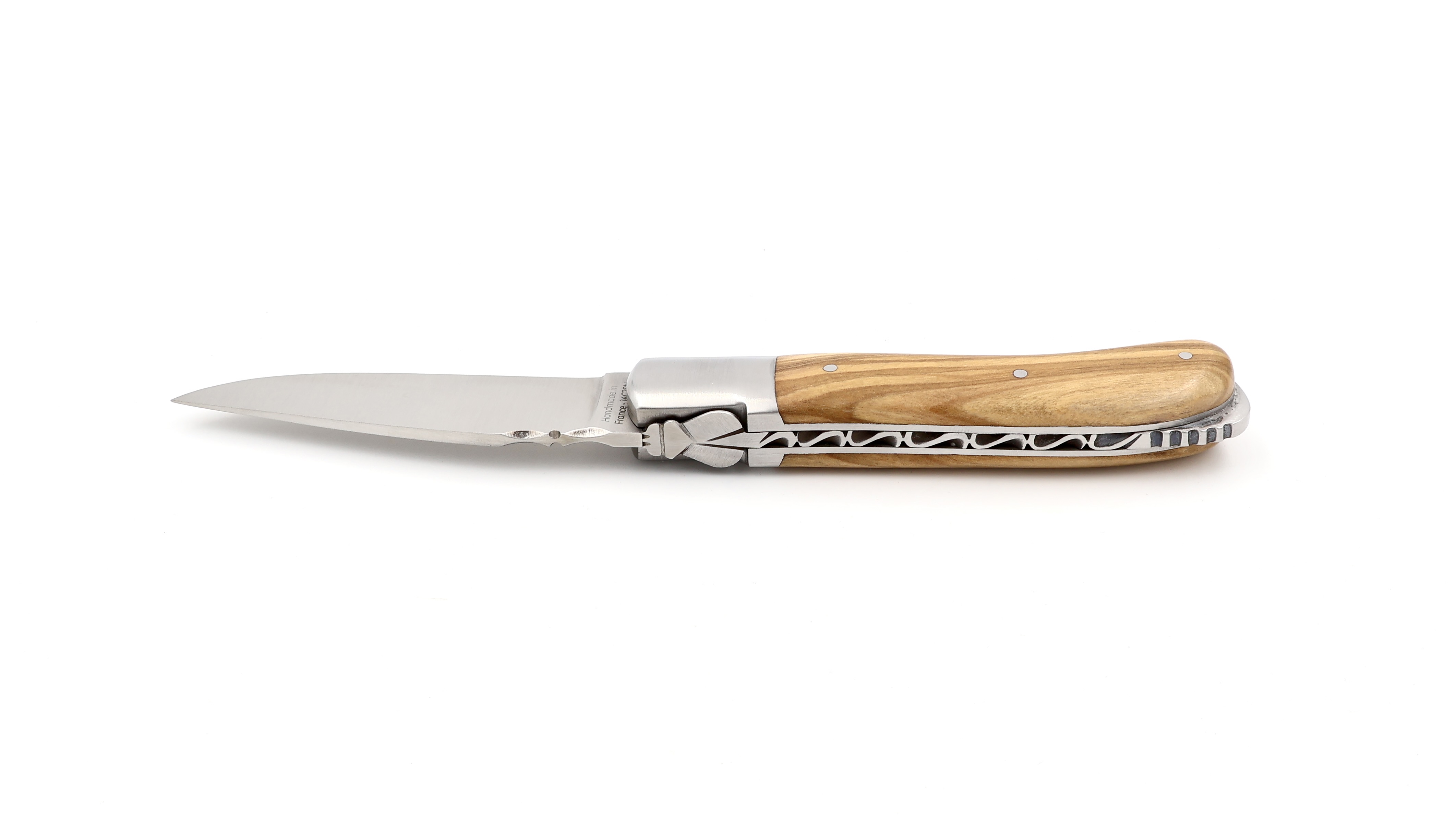 Fontenille Pataud Laguiole GENTLEMAN olive wood 10,5 cm