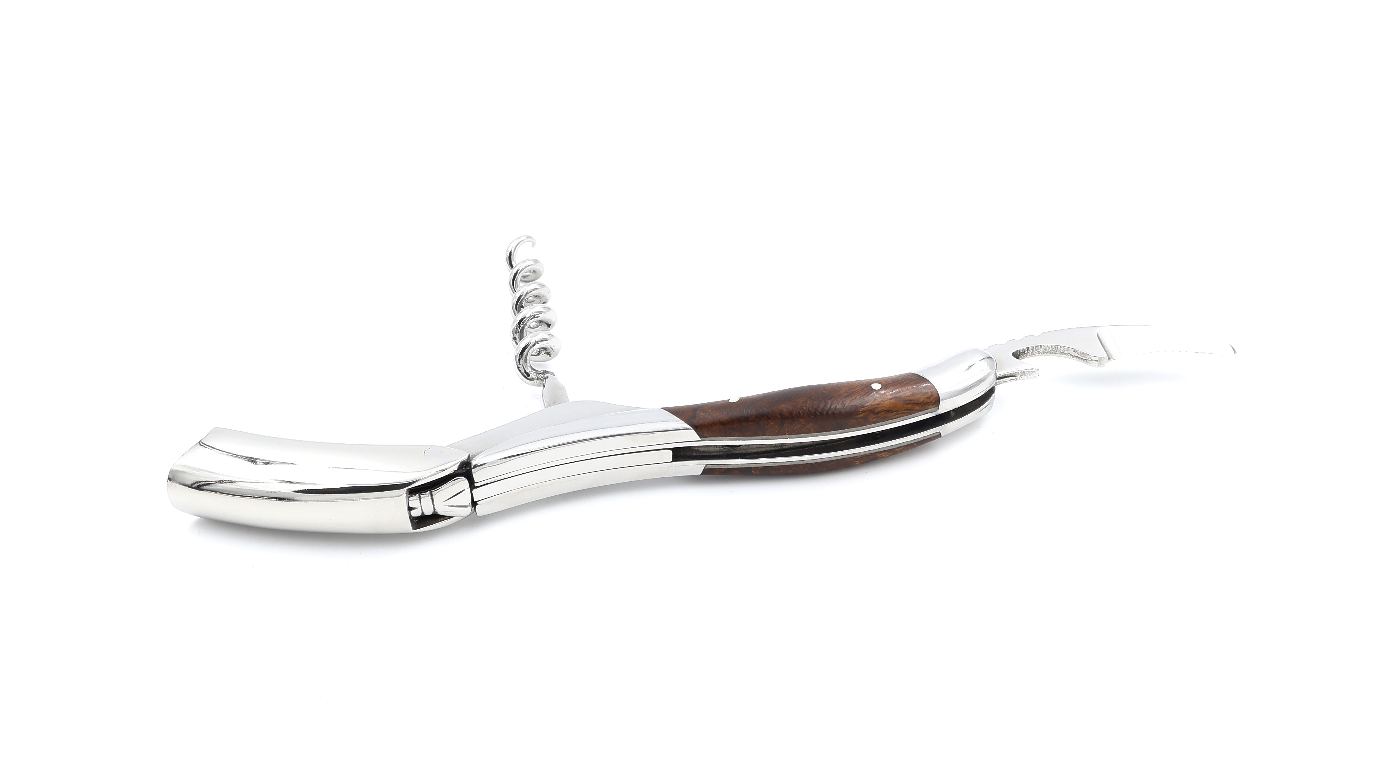 Laguiole en Aubrac Laguiole Sommelier knife ironwood shiny