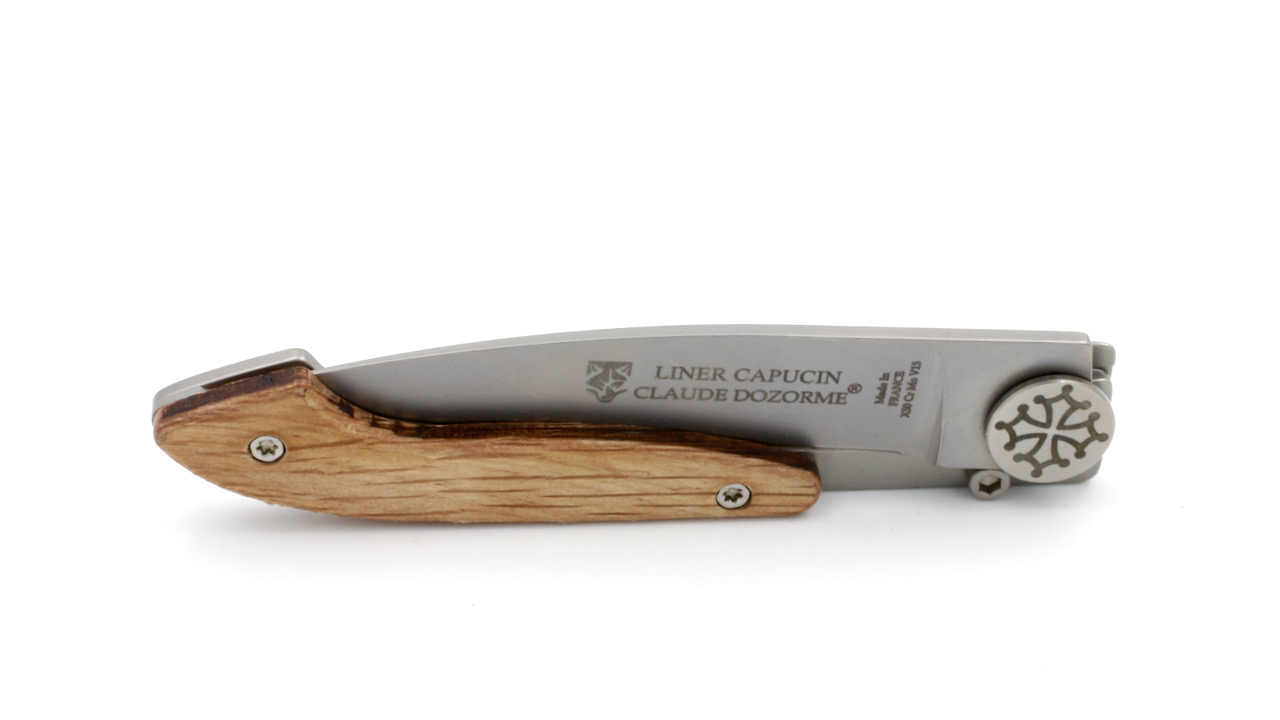 Claude DOZORME Thiers Liner Lock capucin green oak