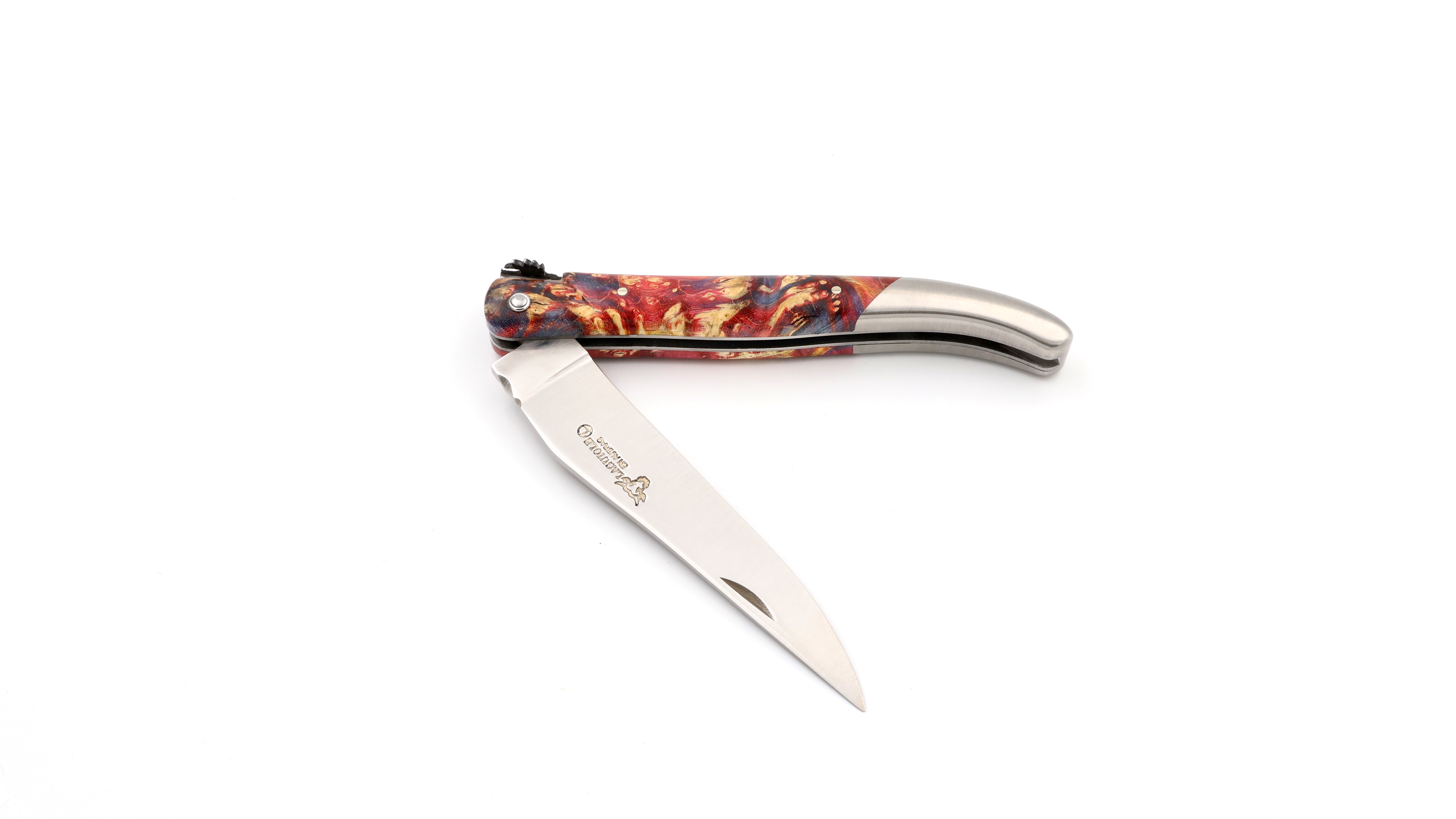 Laguiole en Aubrac Meisterstück PHÖNIX Holunder Wurzelholz 12 cm    Laguiole en Aubrac Meisterstück PHÖNIX Holunder Wurzelholz 12 cm