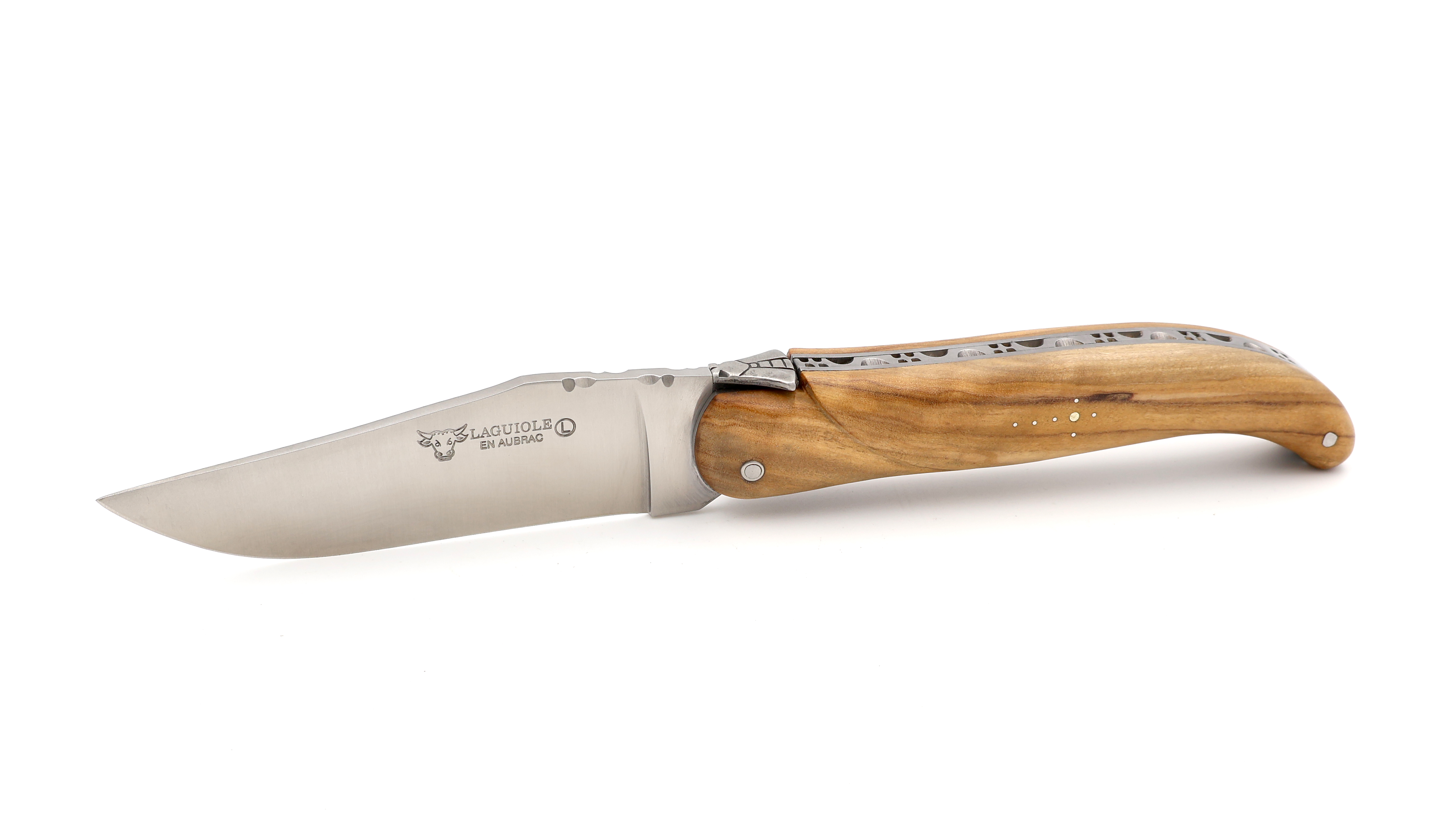 Laguiole en Aubrac Laguiole Jagdmesser Olive 14 cm
