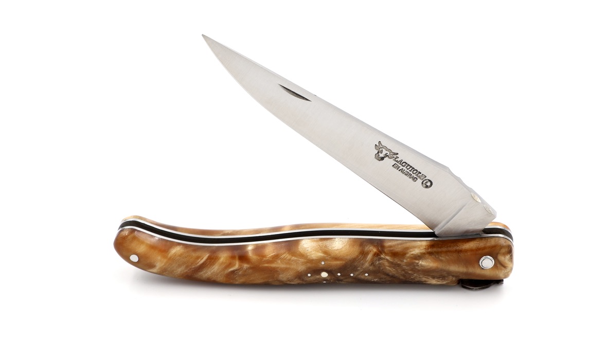 Meisterstück Laguiole en Aubrac Pappelgabel Holz 12 cm 