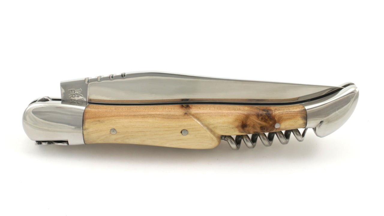 Durand-poliert-Korkenzieher-3 Honoré Durand Laguiole Prestige Wacholder poliert Korkenzieher 12 cm