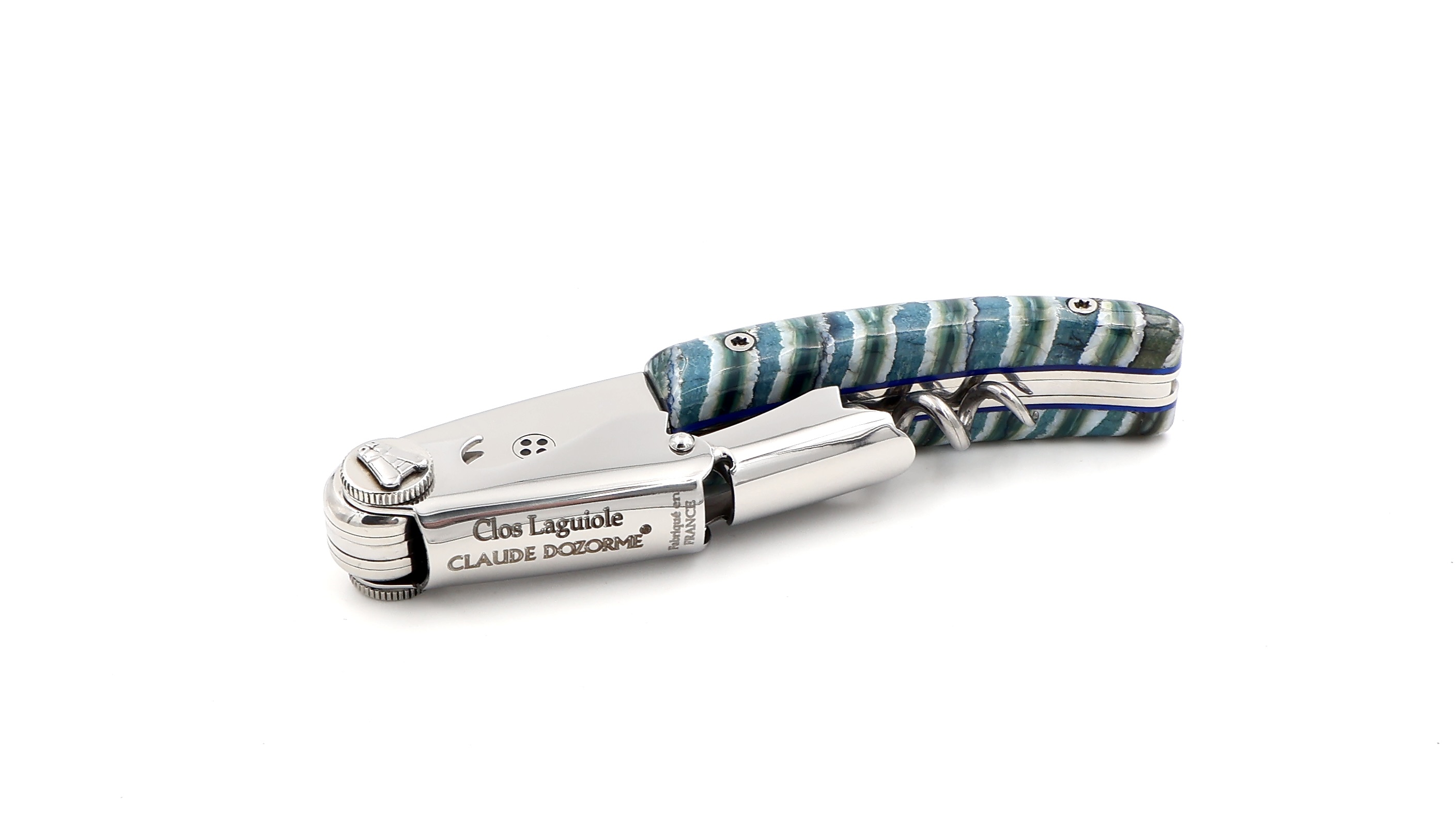 Claude Dozorme Clos Laguiole wineopener with mammothtusk