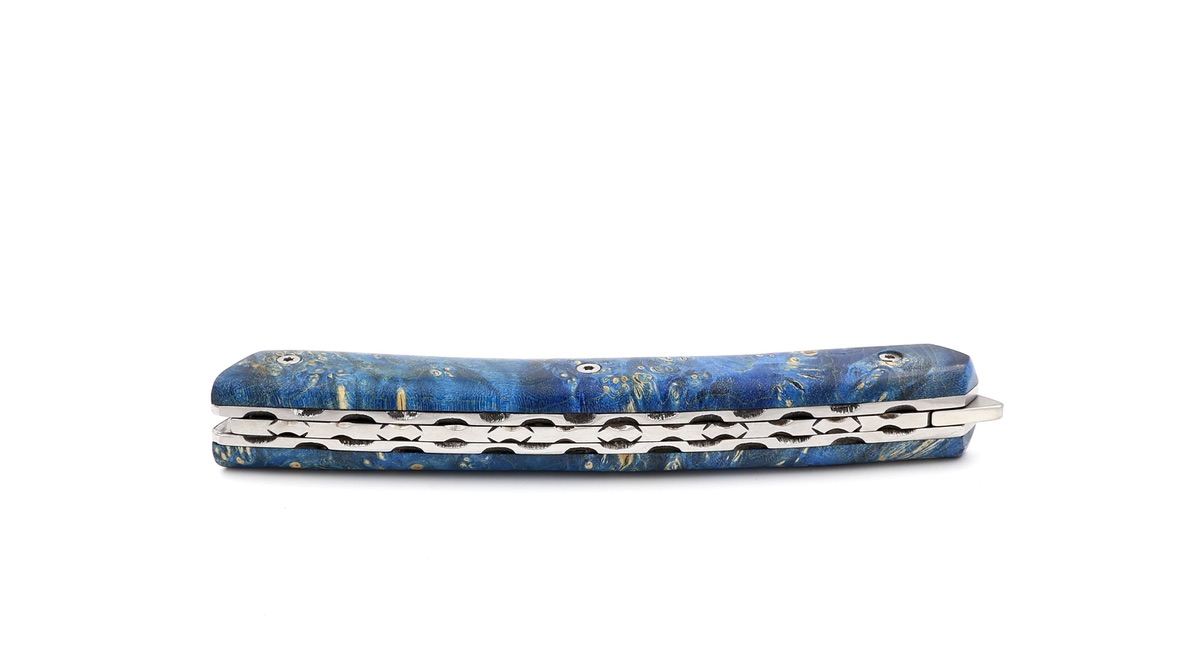 Claude DOZORME Thiers VERROU poplar damascus blade