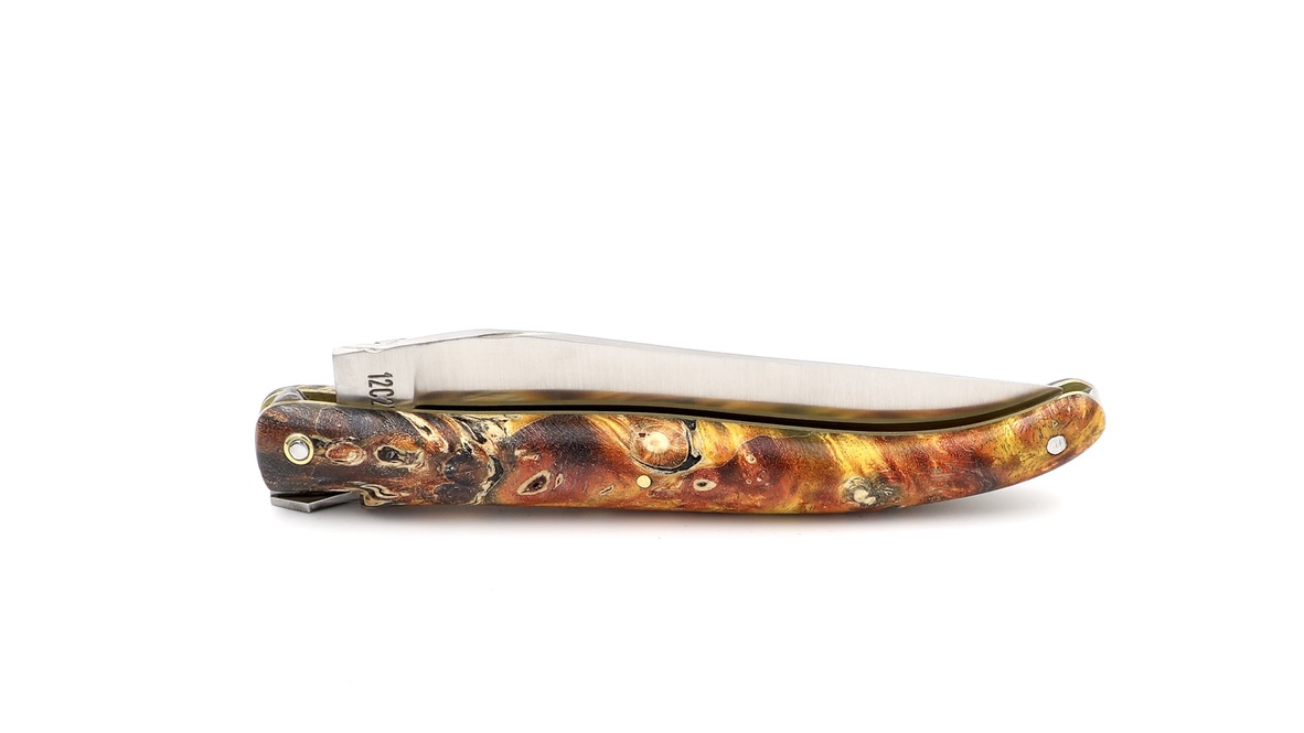 Laguiole en Aubrac Laguiole elder burl with Space bee 12 cm