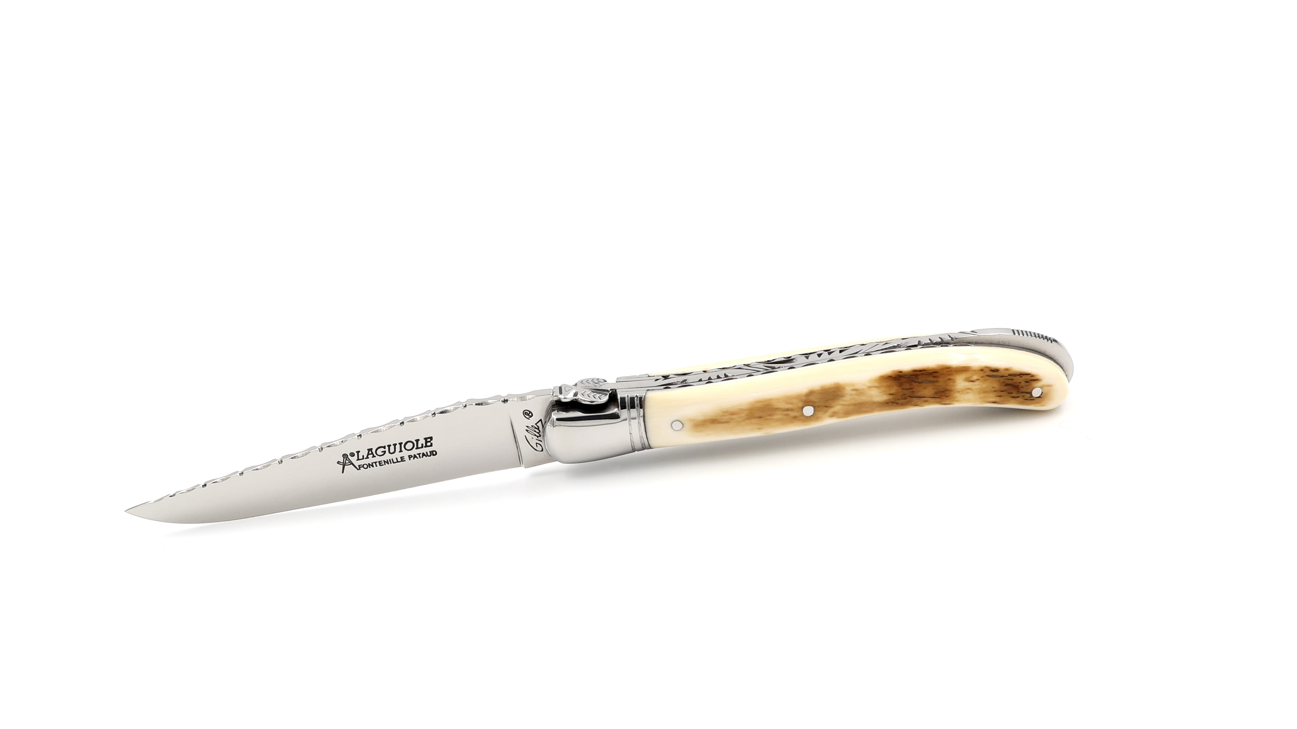 Fontenille Pataud Laguiole NATURE mammoth ivory 12 cm