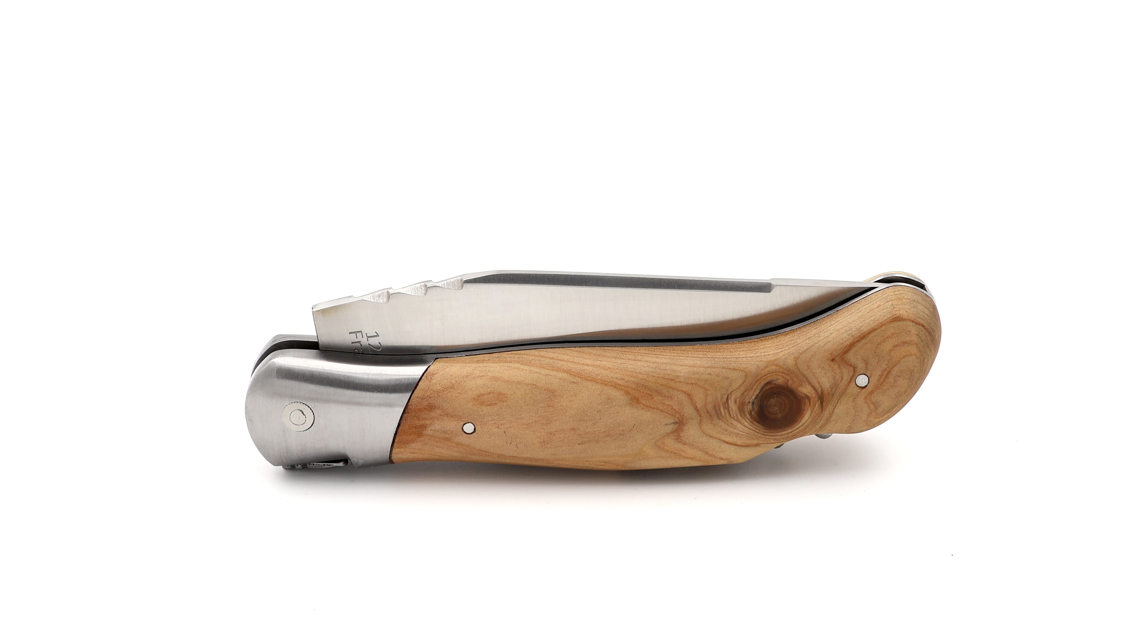 ARBALETE G. David Laguiole hunting knife NATURE with corkscrew juniper