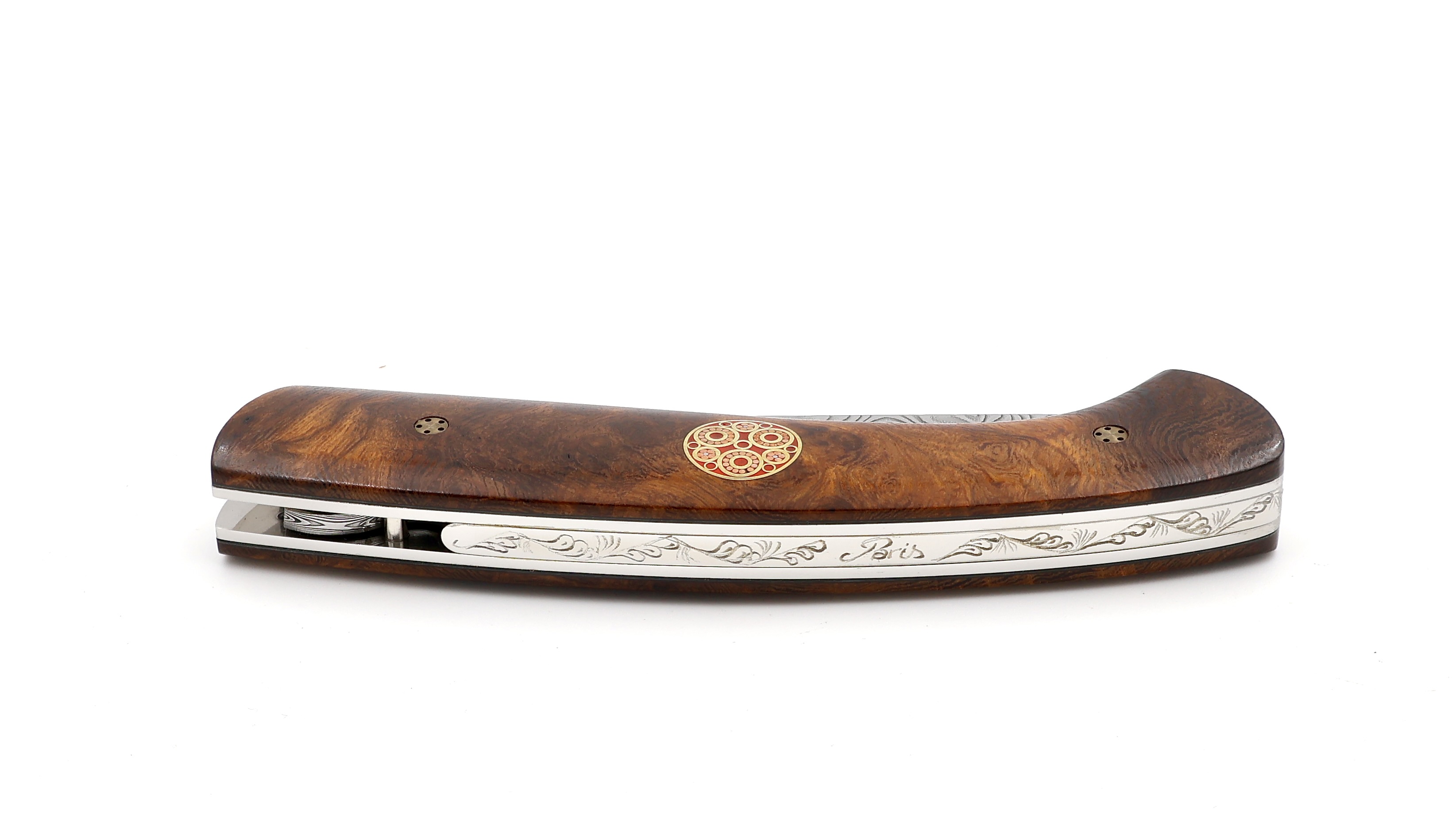 MANU LAPLACE 1515 Paris iron wodd burl tip damascus