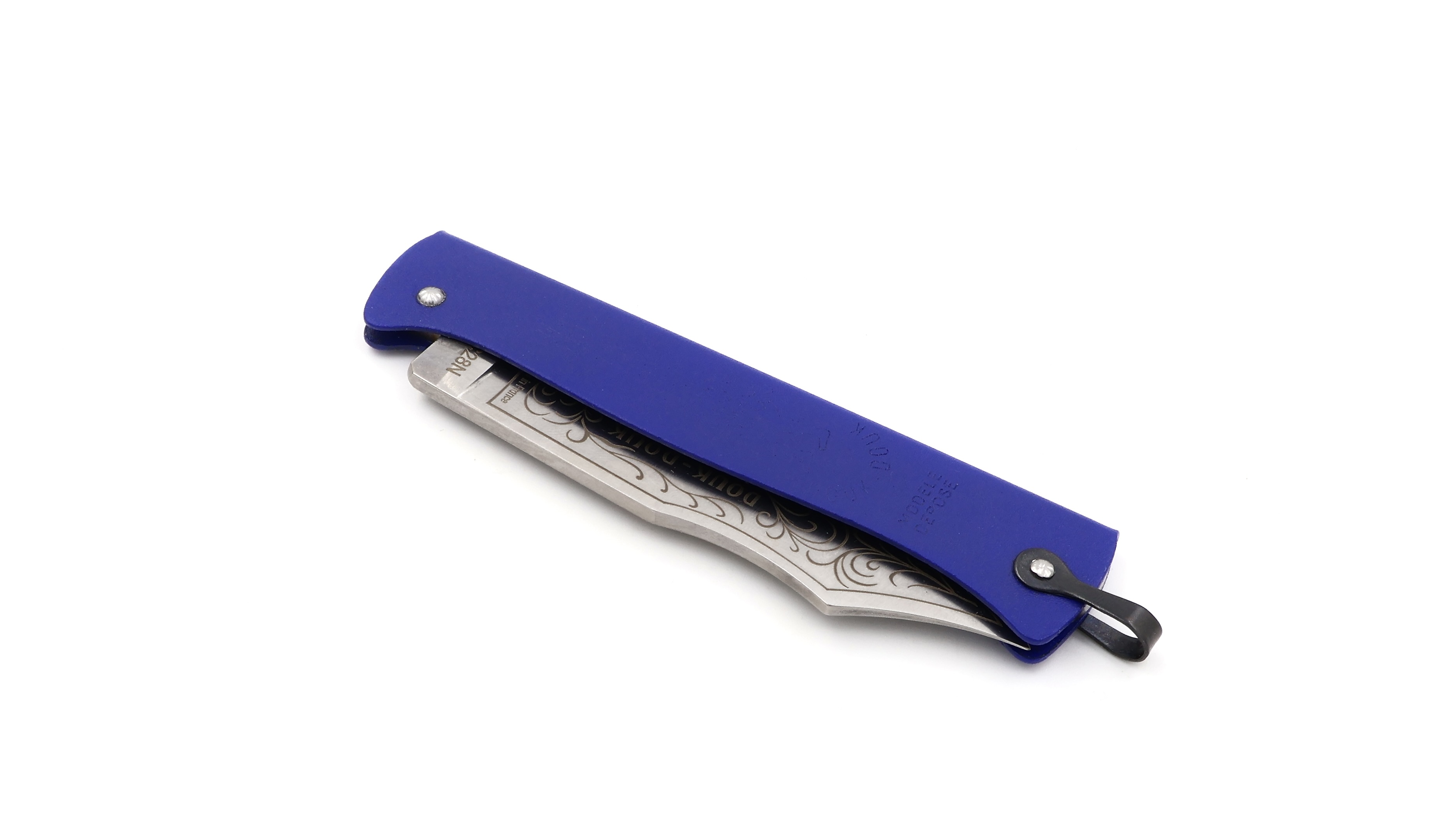 Cognet DOUK-DOUK knife blue 11 cm 14C28N 