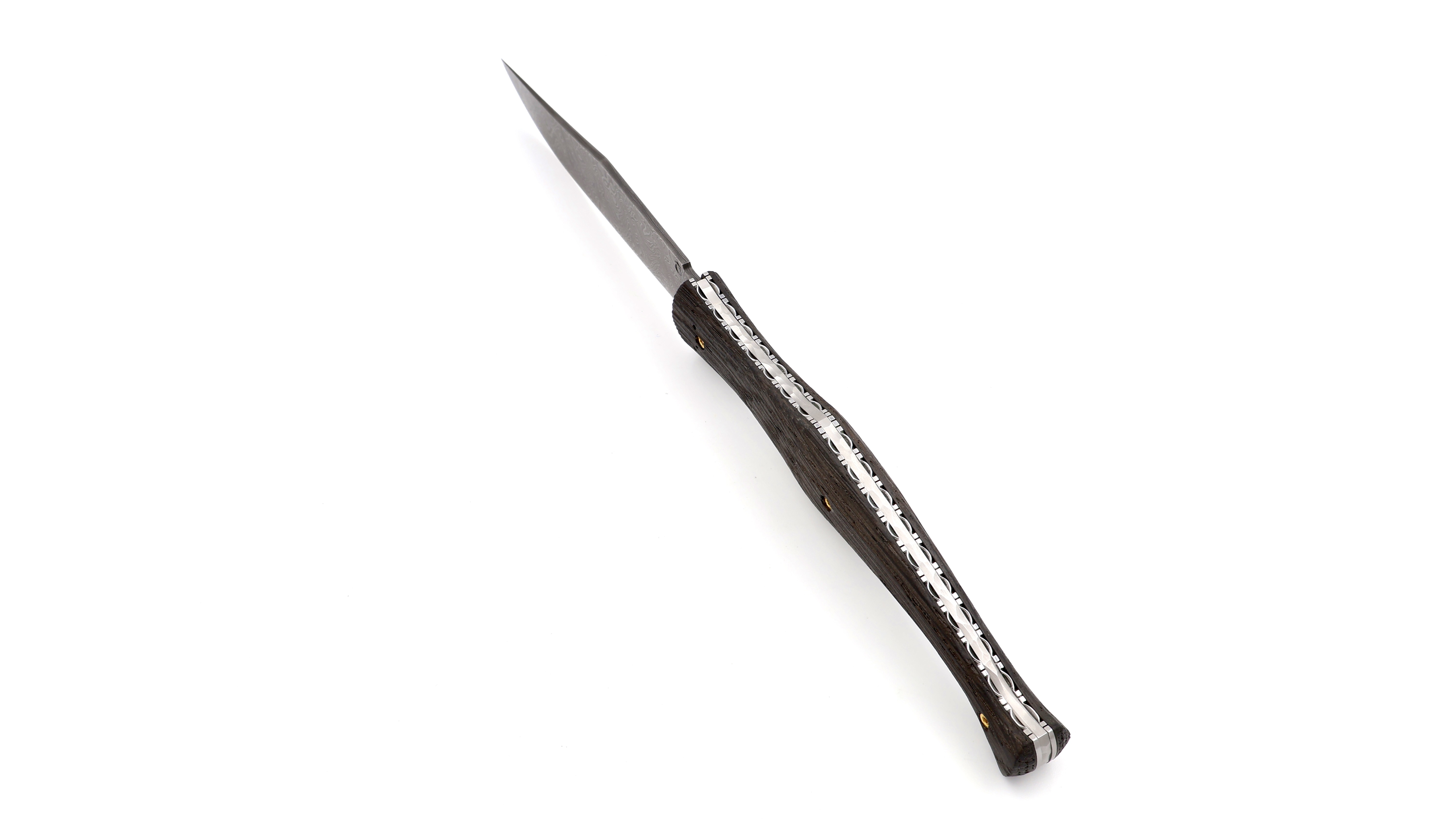 Atelier Odae Le PASSAGER carbonfiber damascus blade