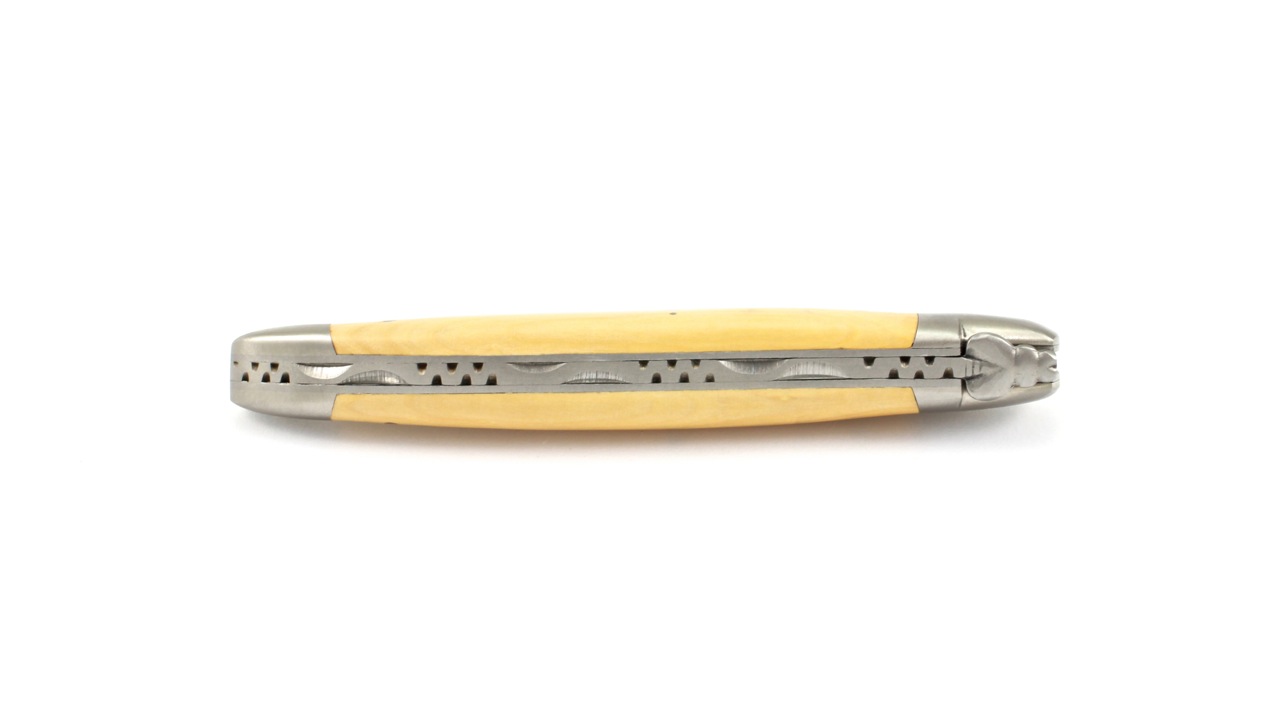 Laguiole en Aubrac Laguiole knife Box wood 12 cm