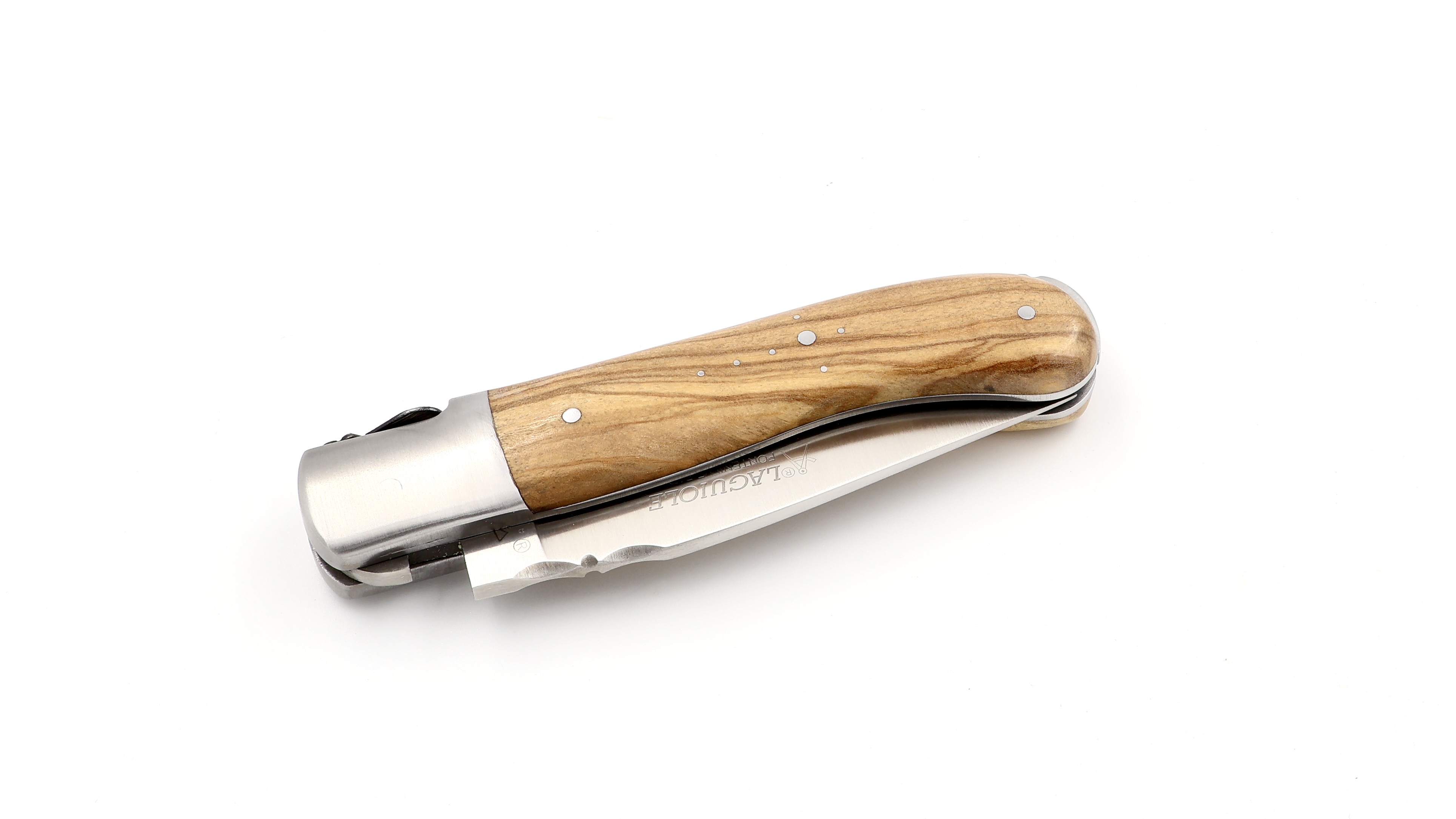 Fontenille Pataud Laguiole GENTLEMAN olive wood 10,5 cm