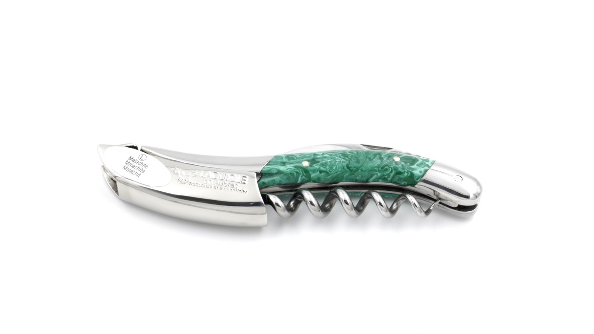 AF332859-0C07-46E4-B3C8-67F8D07B80B6_1_105_c Laguiole en Aubrac Sommeliermesser Malachit poliert