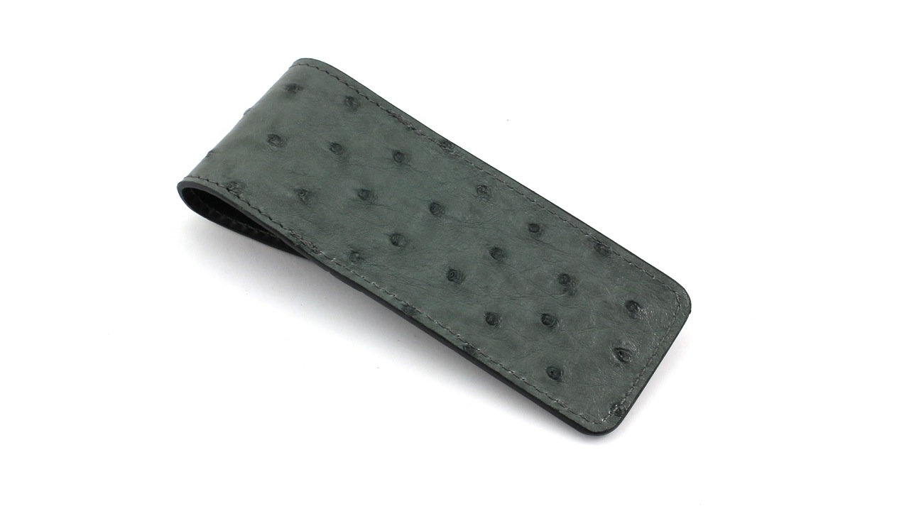 MAX CAPDEBARTHES LUX exclusive ostrich leather sheath for 12 cm knives