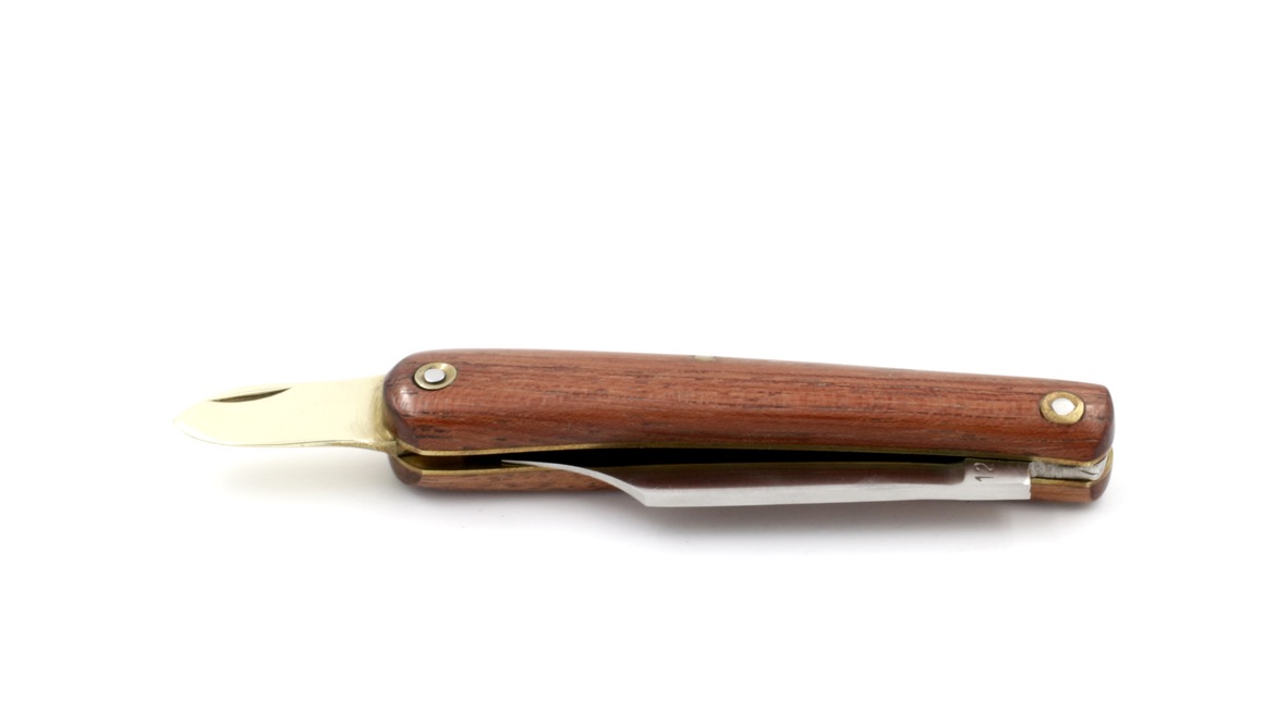 AU SABOT small garden slip join knife kotibé wood