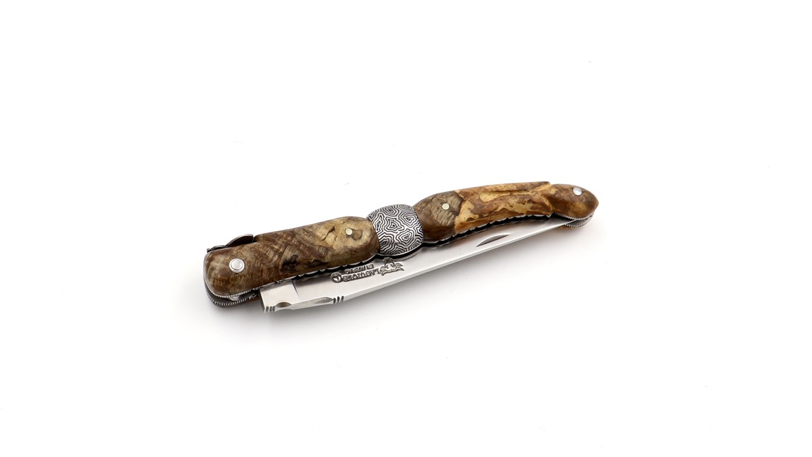 Meisterstück Laguiole en Aubrac Buche Wurzelholz 12 cm  