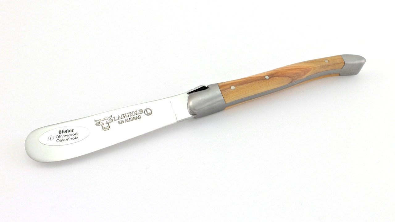 Laguiole en Aubrac Laguiole Buttermesser Olive