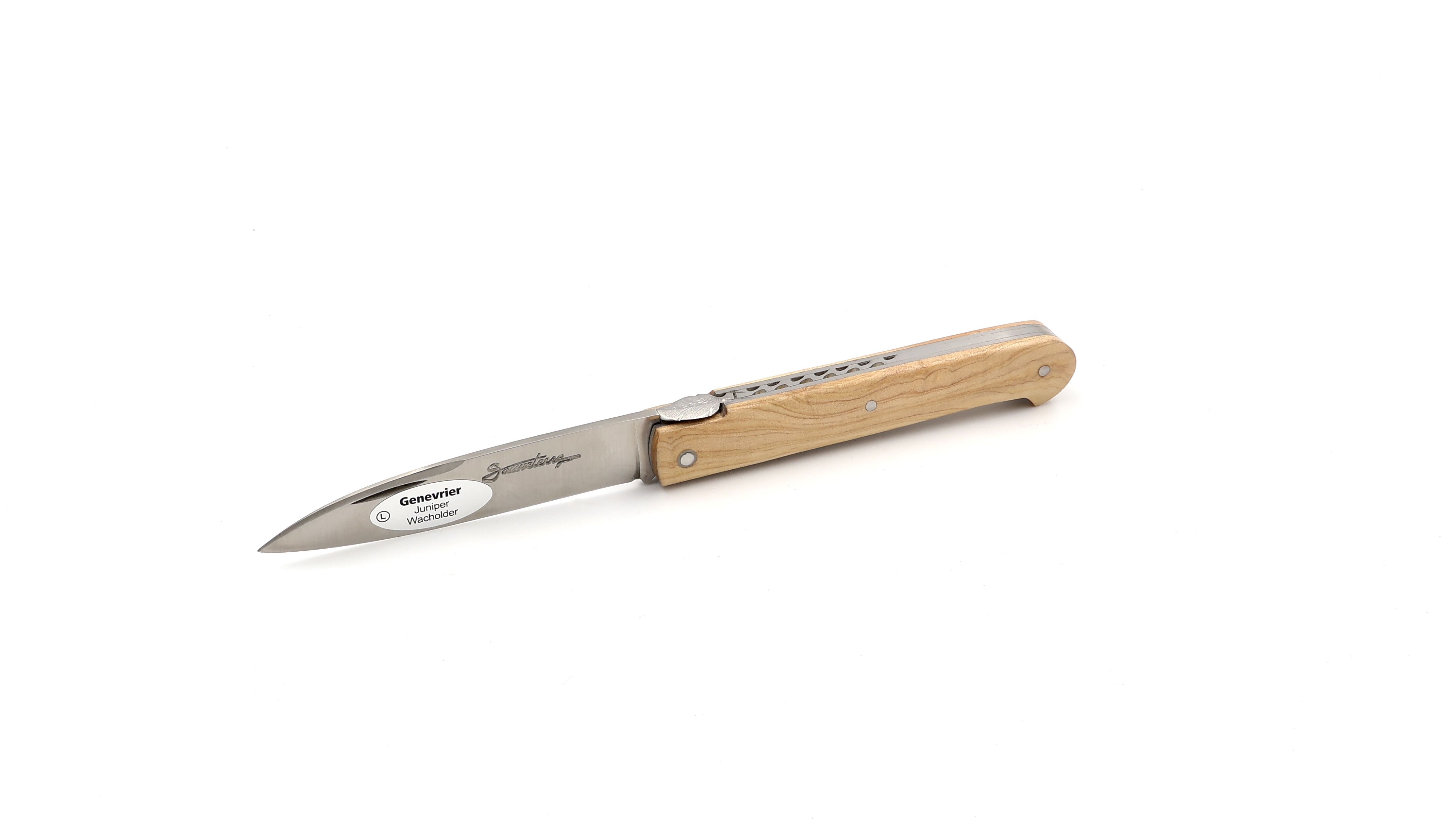 Sauveterre knife full handle juniper 9 cm