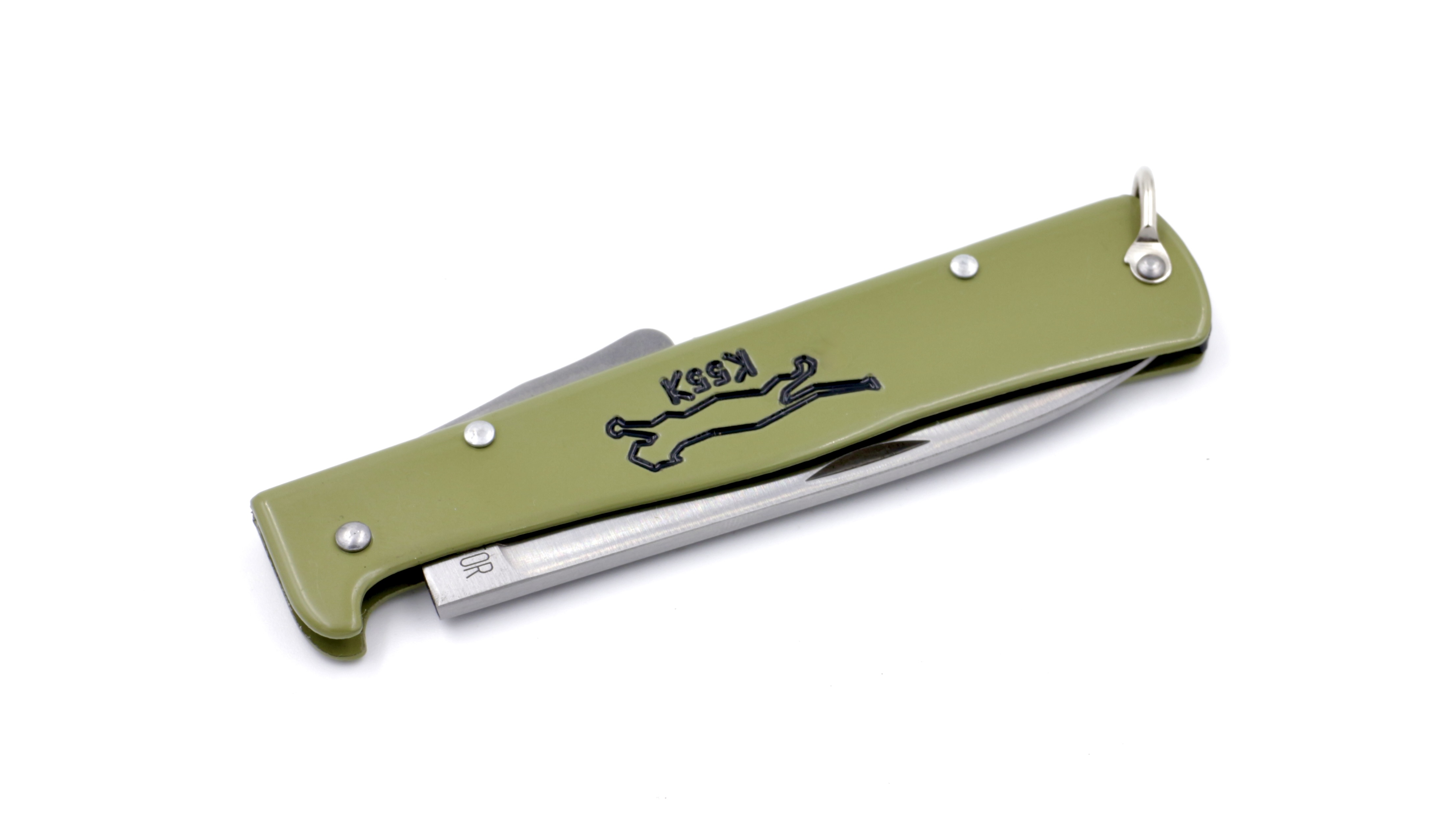 OTTER MERCATOR  CatKnife K55K olive "IWA knife Award Gewinner 2023" rostfrei