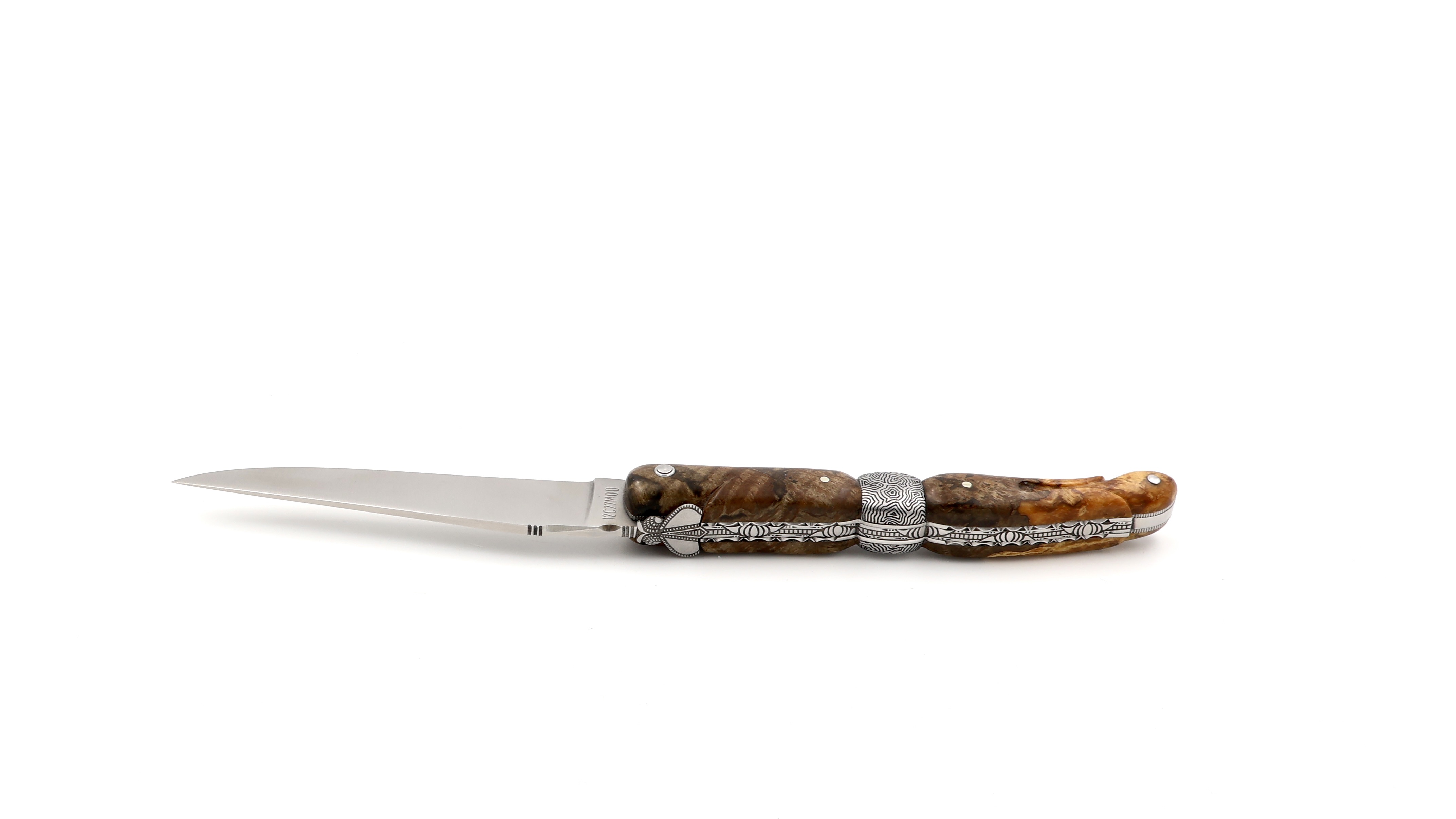 Meisterstück Laguiole en Aubrac Buche Wurzelholz 12 cm  