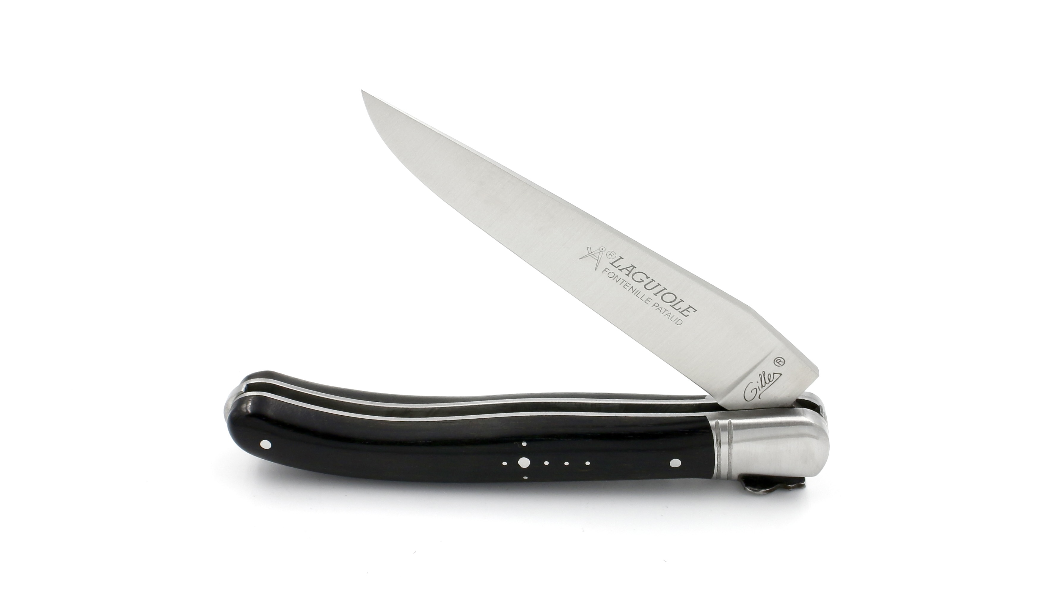 E14EE3F1-1F31-44B6-B982-6C8A88A2BD96_1_201_a Fontenille Pataud Laguiole NATURE ebony wood 12 cm