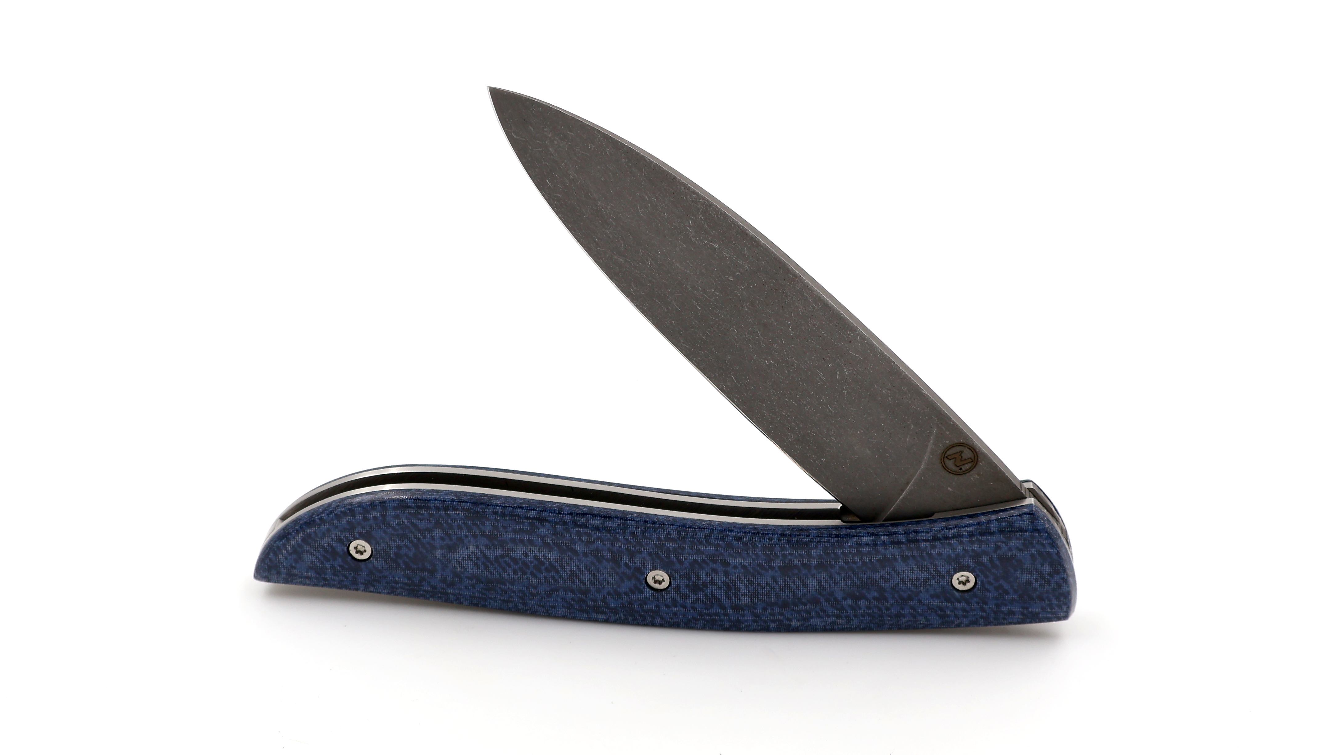 Atelier NÉVÉ Tim Bernard Jeans- Micarta stonewashed blade