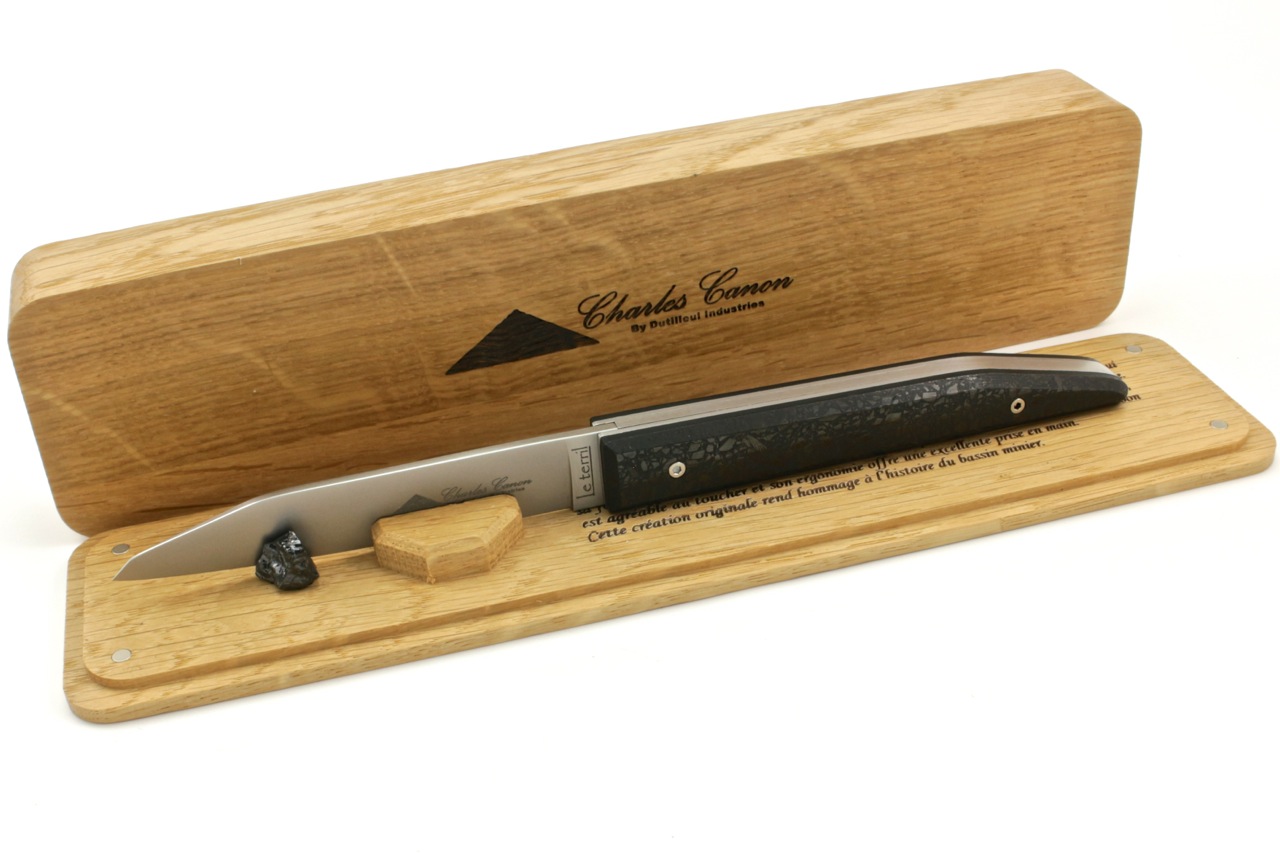 IMG_2148 Charles Canon Le TERRIL Griff polierte Kohle, stabilisiert