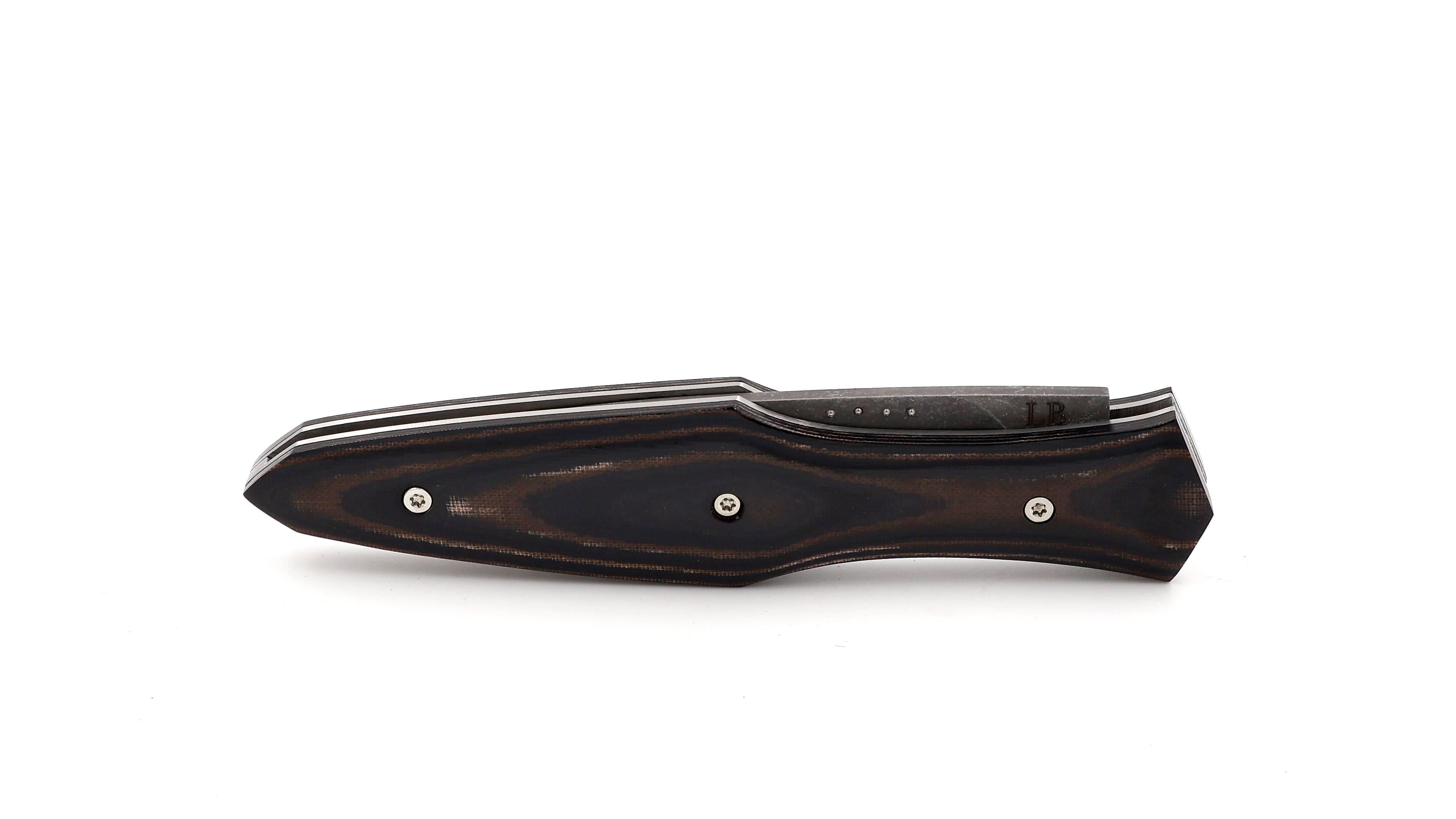 LARAUD Blades MagnaPinna Micarta stonewashed Klinge