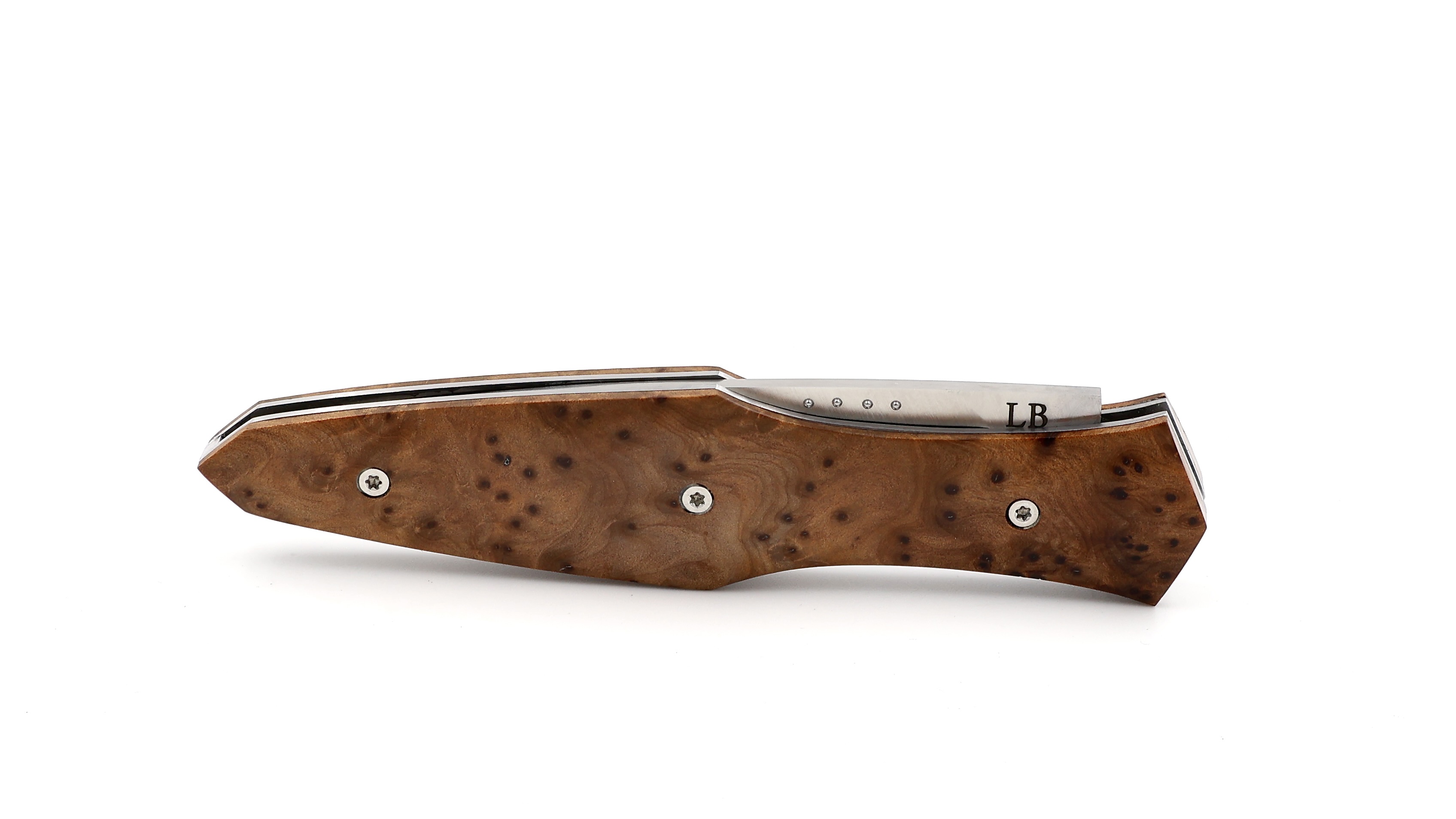 Laraud Blades MagnaPinna thuya burl wood