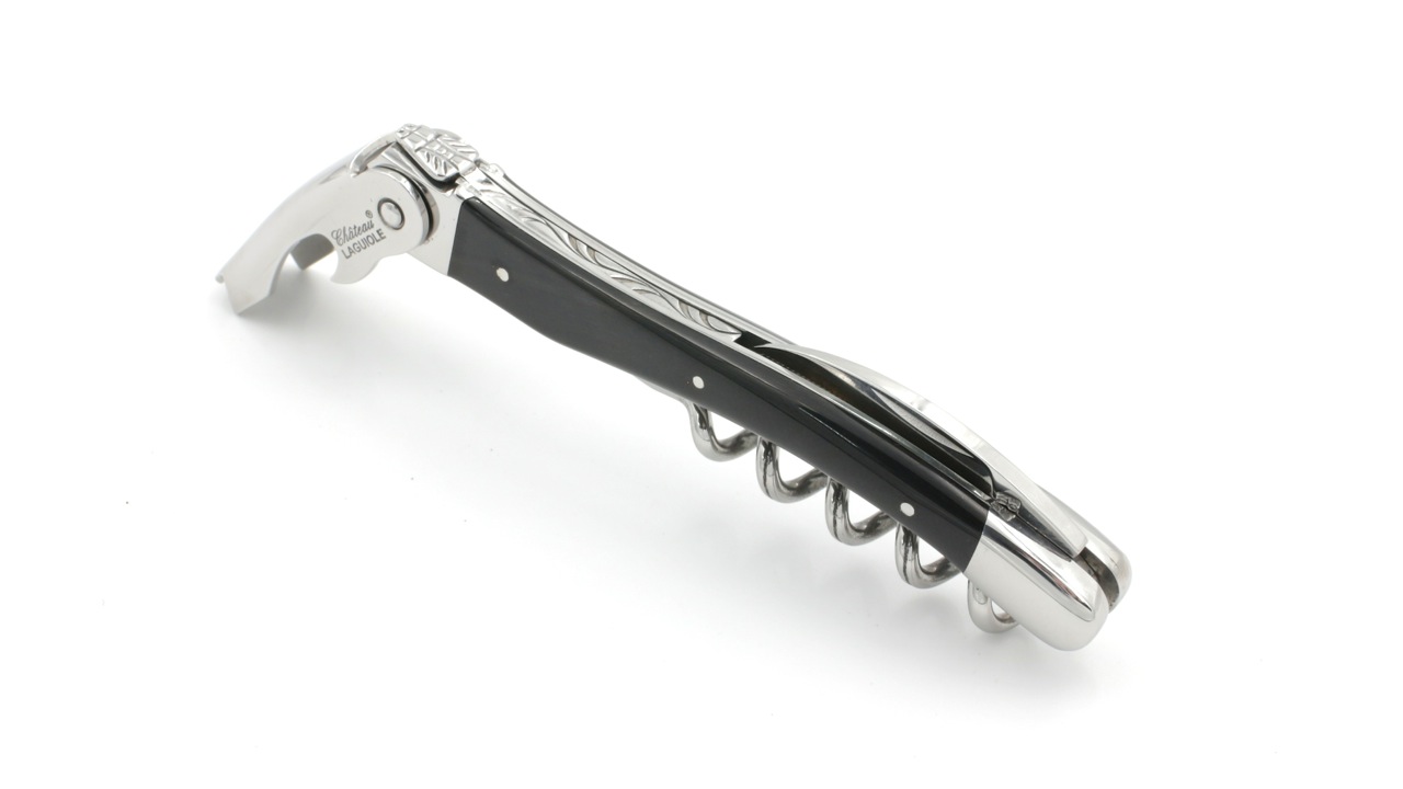 CLCL3000-4 Château Laguiole CLASSIC Sommeliermesser Büffelhorn