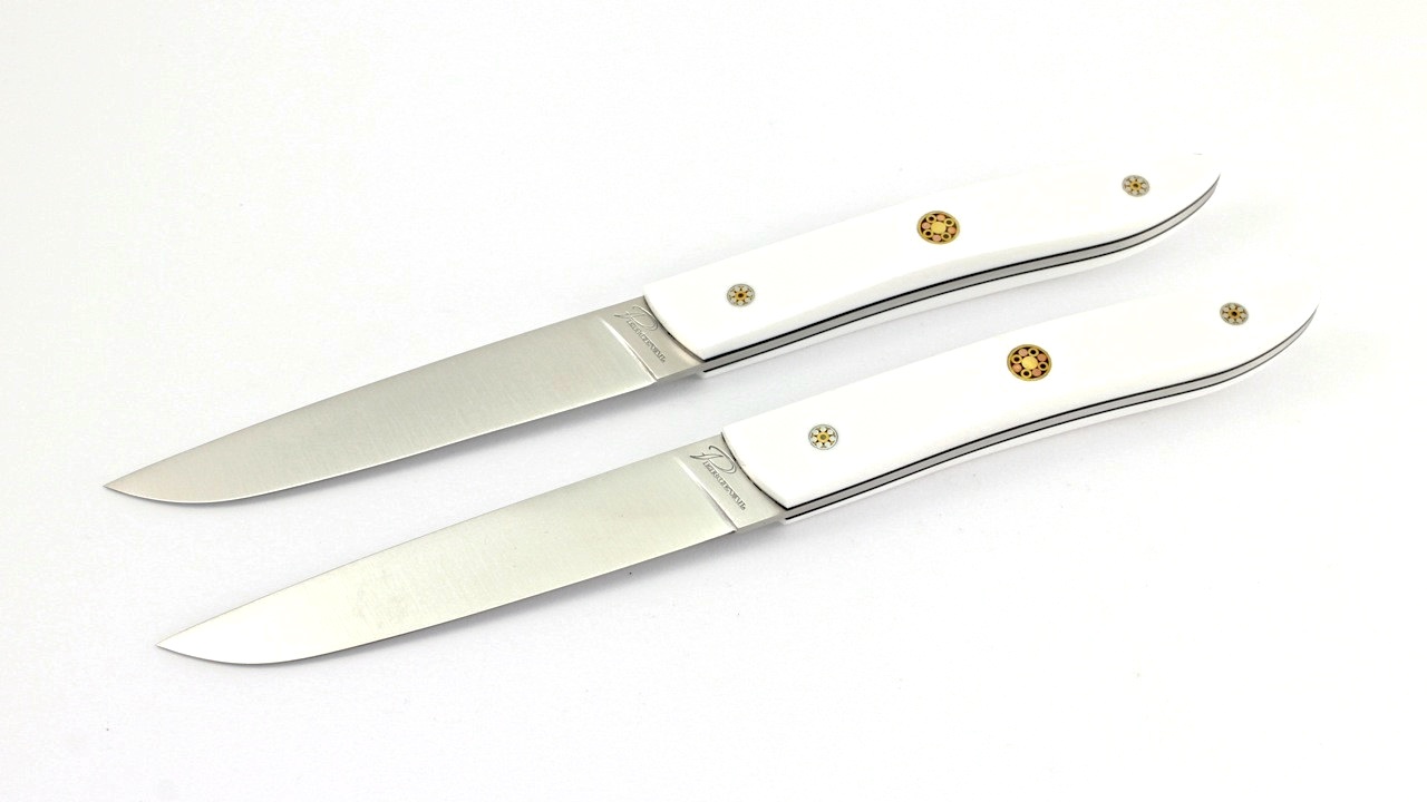 PERCEVAL Adret Steakmesser Corian Set 2-tlg PERCEVAL Adret Steakmesser Corian Set 2-tlg