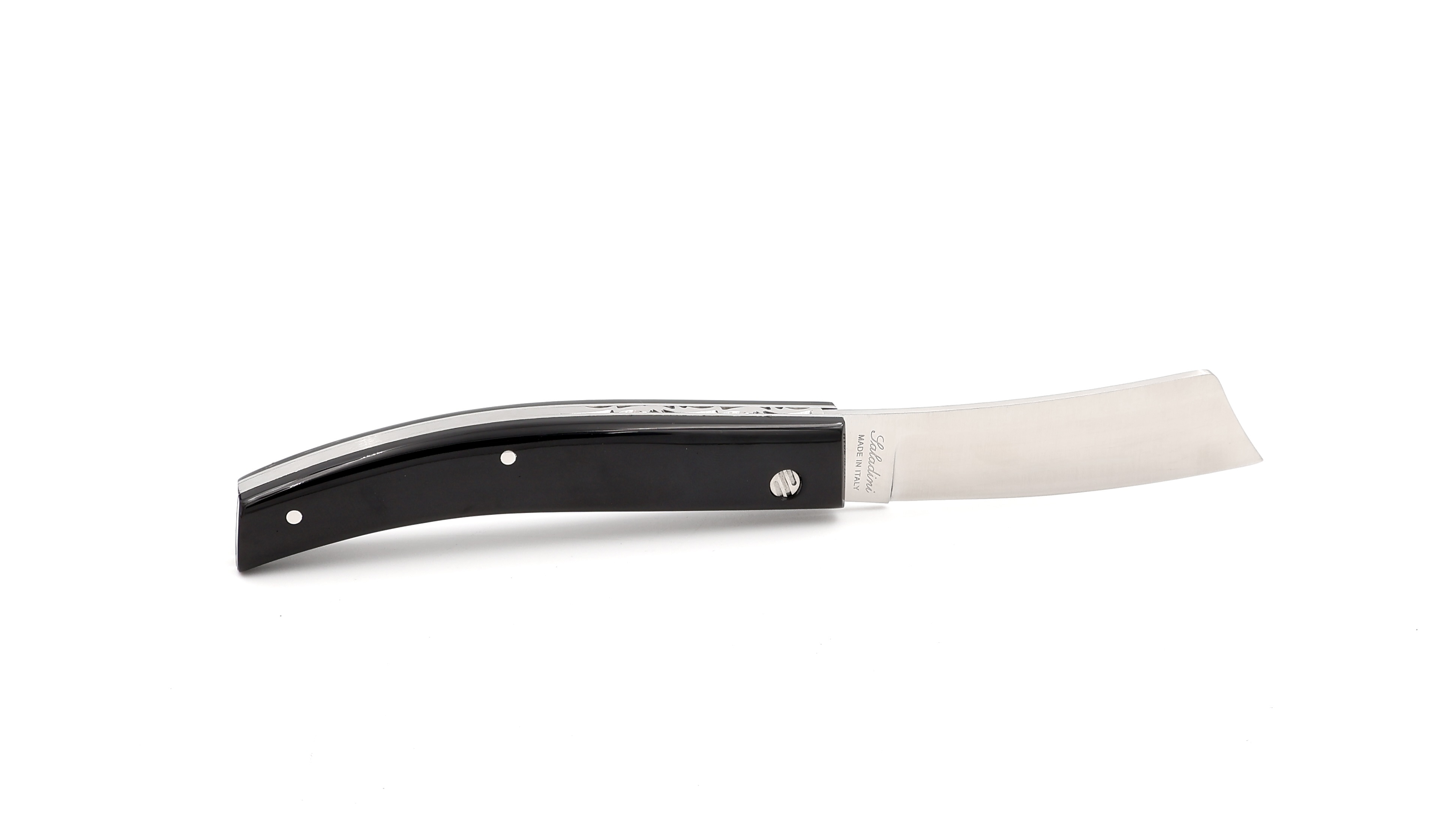 Saladini knife RASOLINO buffalo horn