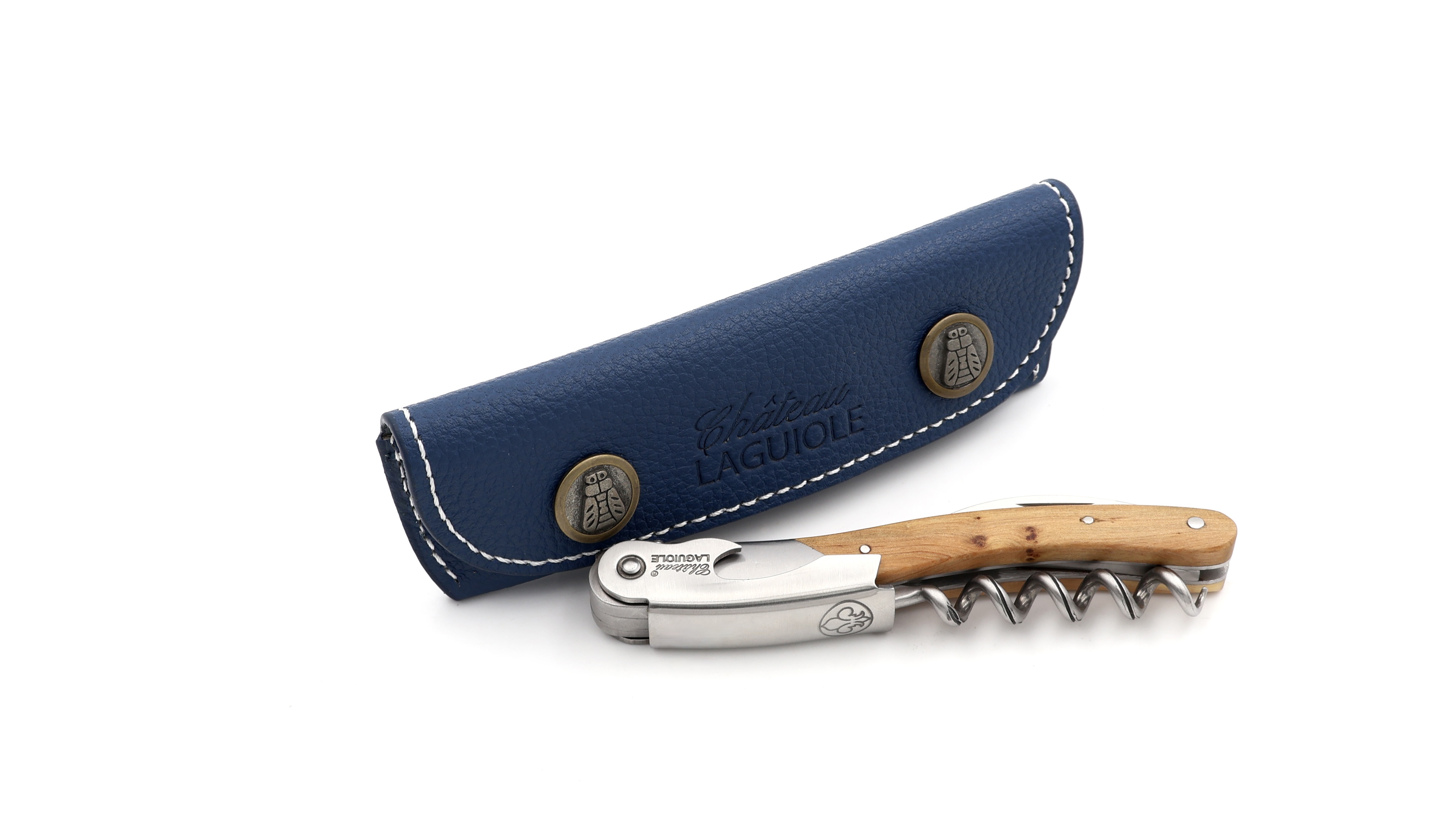 Château Laguiole wine opener GRAND CRU VERSAILLES juniper wood