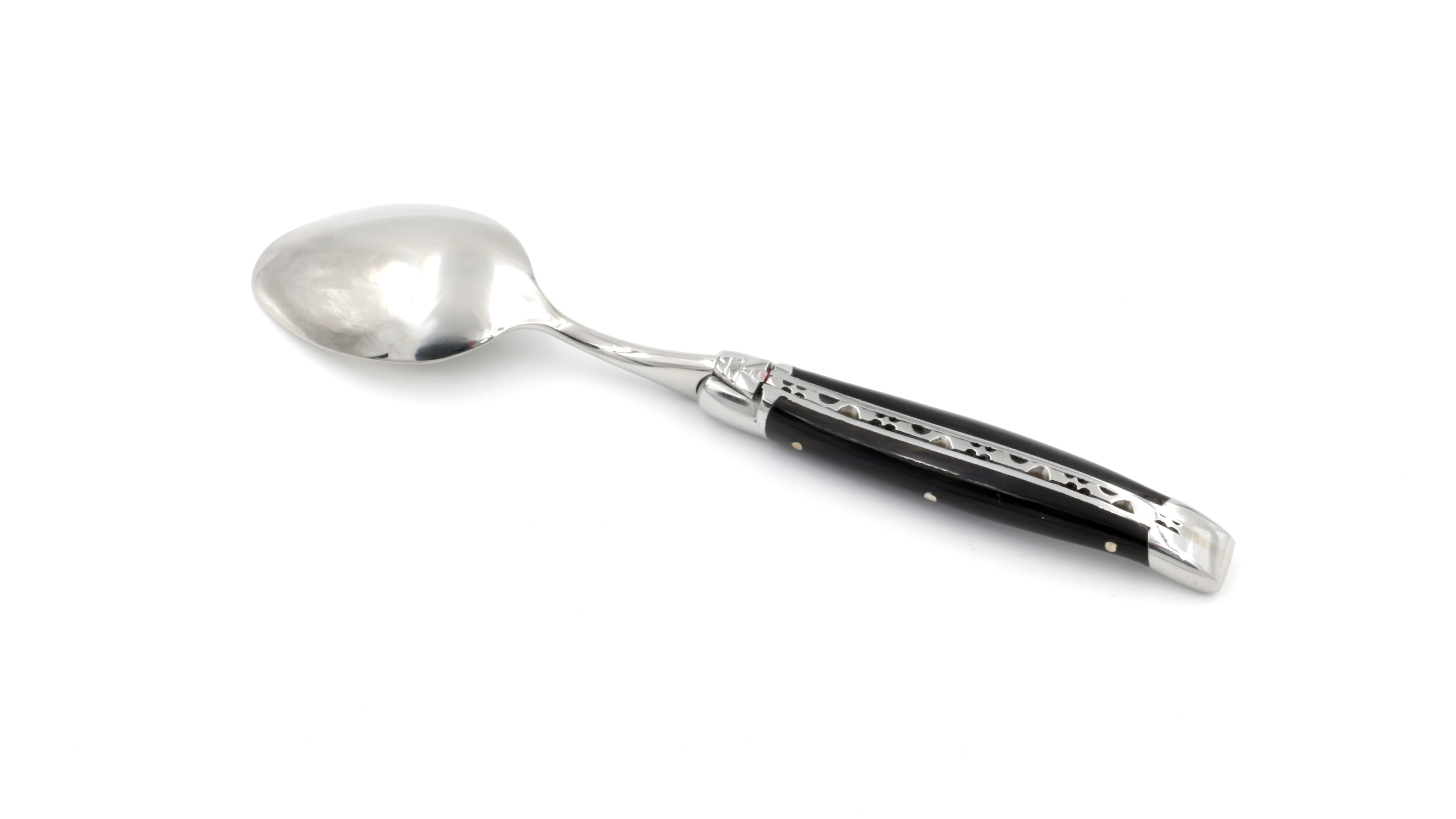 Laguiole en Aubrac Laguiole dessert spoons buffalo horn