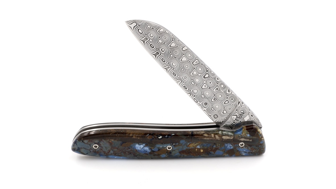 PERCEVAL L08 mammoth damascus unique piece