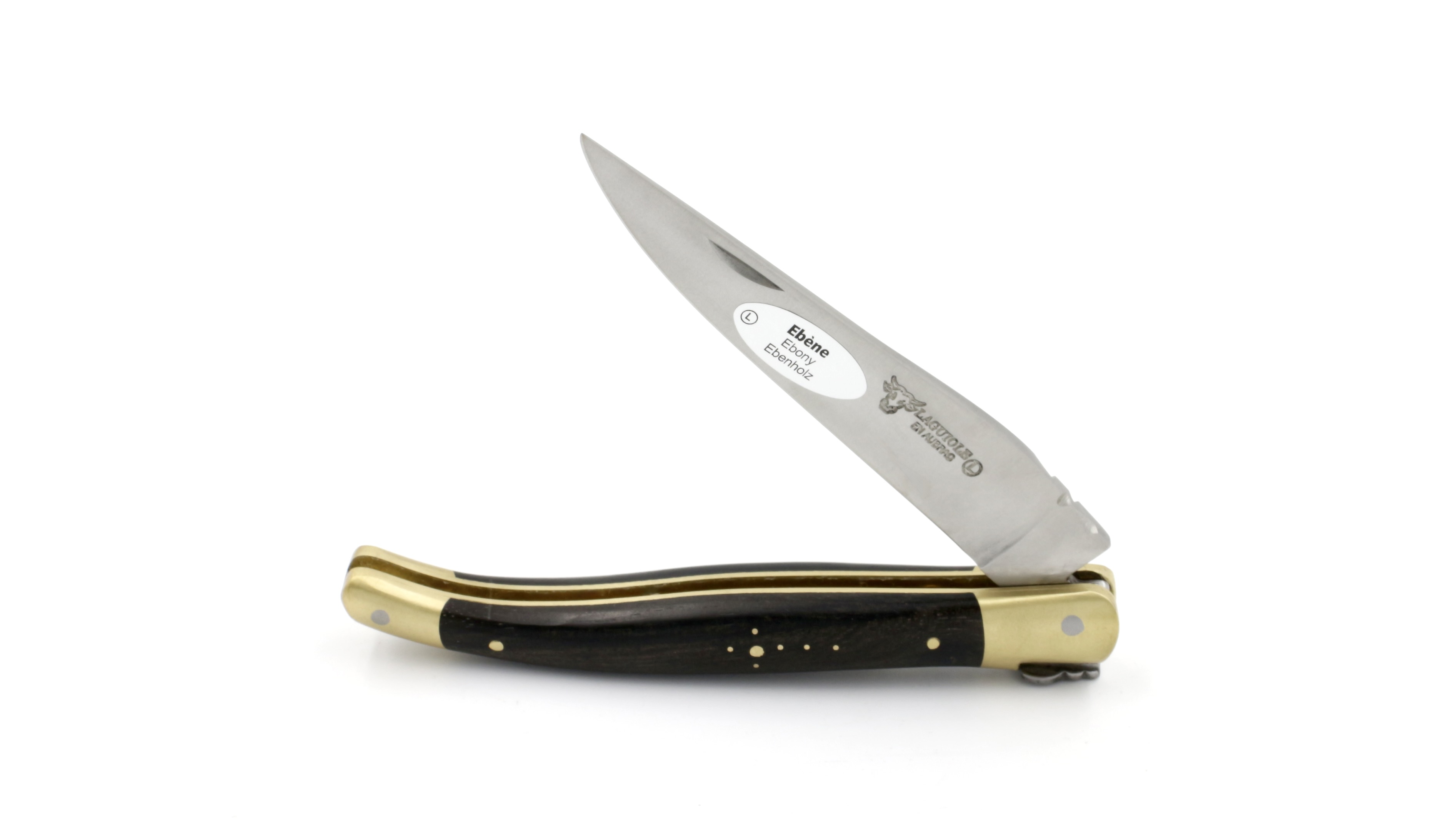 A7447604-F180-4AA5-B40D-68B18D2D5042_1_201_a Laguiole en Aubrac Ebenholz Messingbacken matt 12 cm