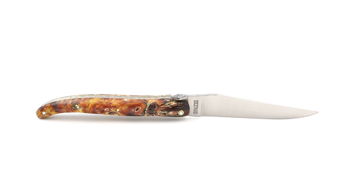 Laguiole en Aubrac Laguiole elder burl with Space bee 12 cm