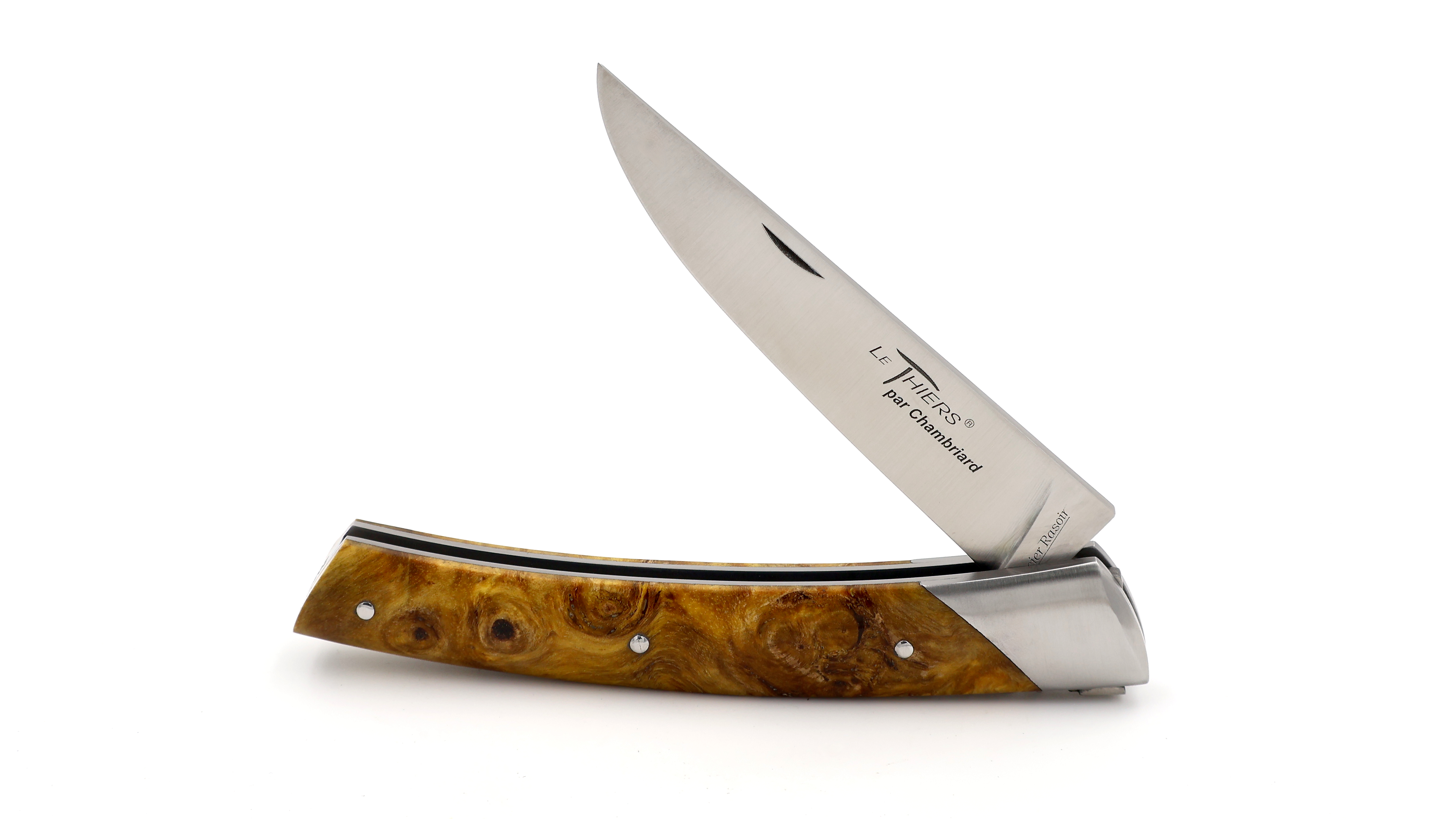 Chambriard Thiers COMPAGNON limited Edition Pappel Wurzelholz