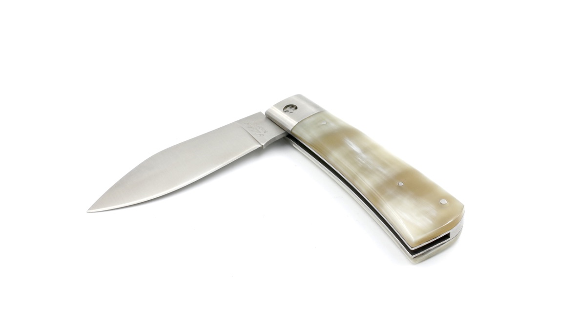 Saladini knife MUGELLANO horn tip