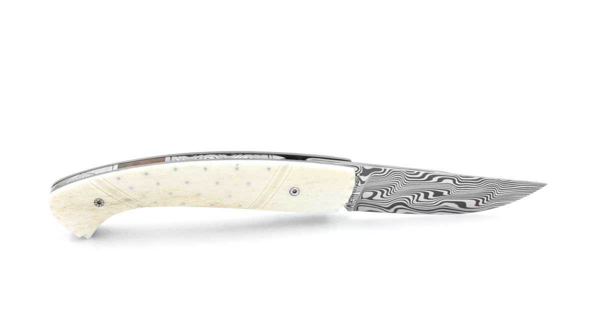 MANU LAPLACE 1515 NEW INUIT CLOUTÉ bone damascus