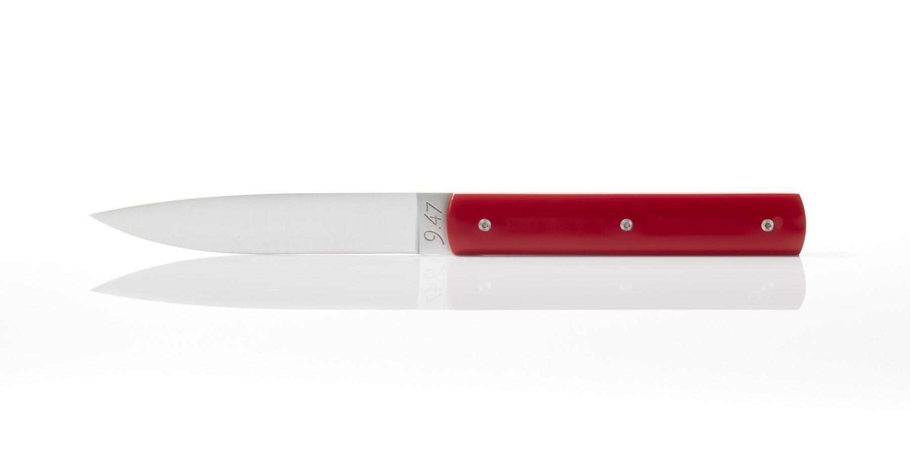PERCEVAL 9.47 Steakmesser einzeln rot