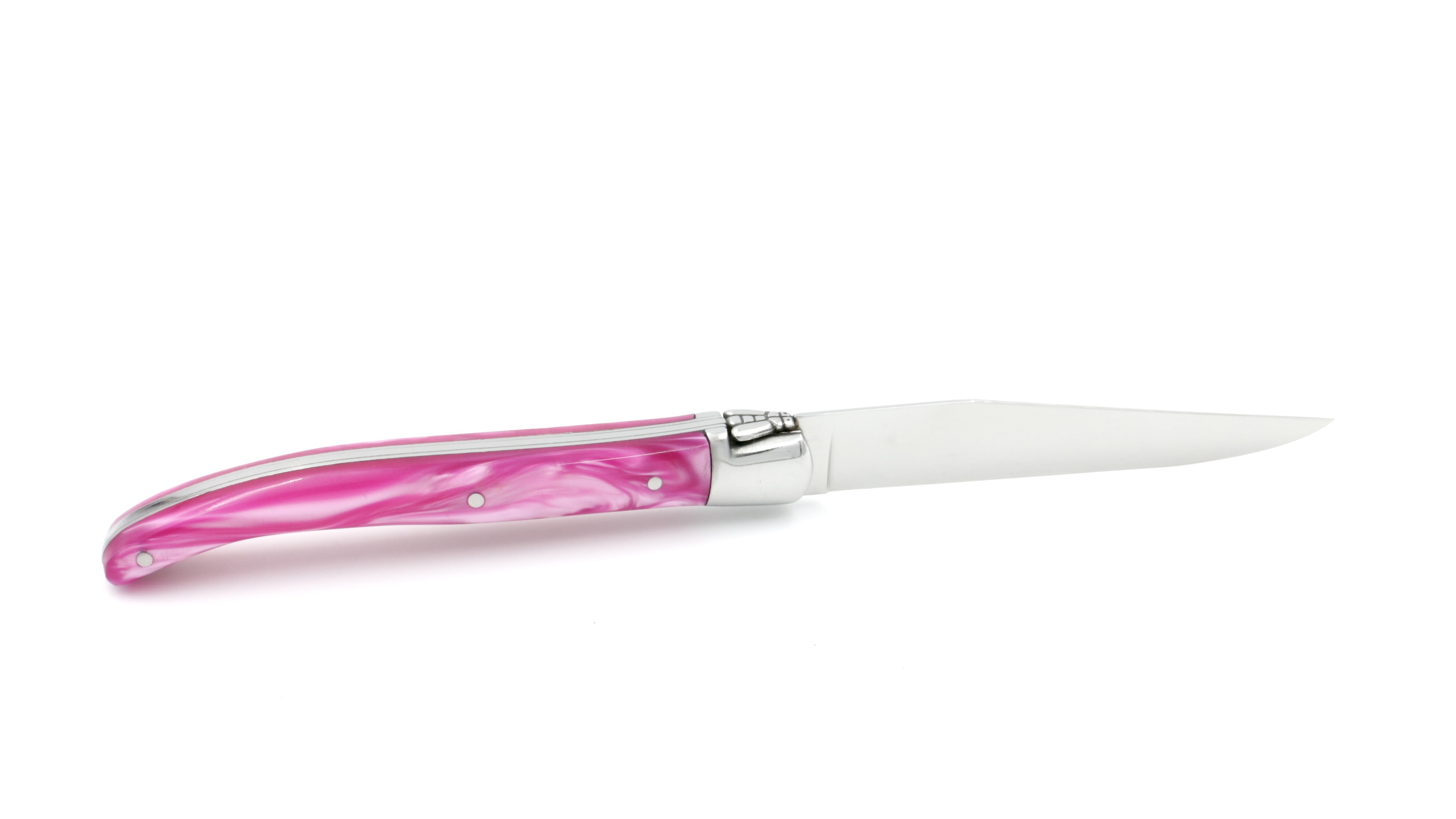 AU SABOT Laguiole Steakmesser Harmony pink