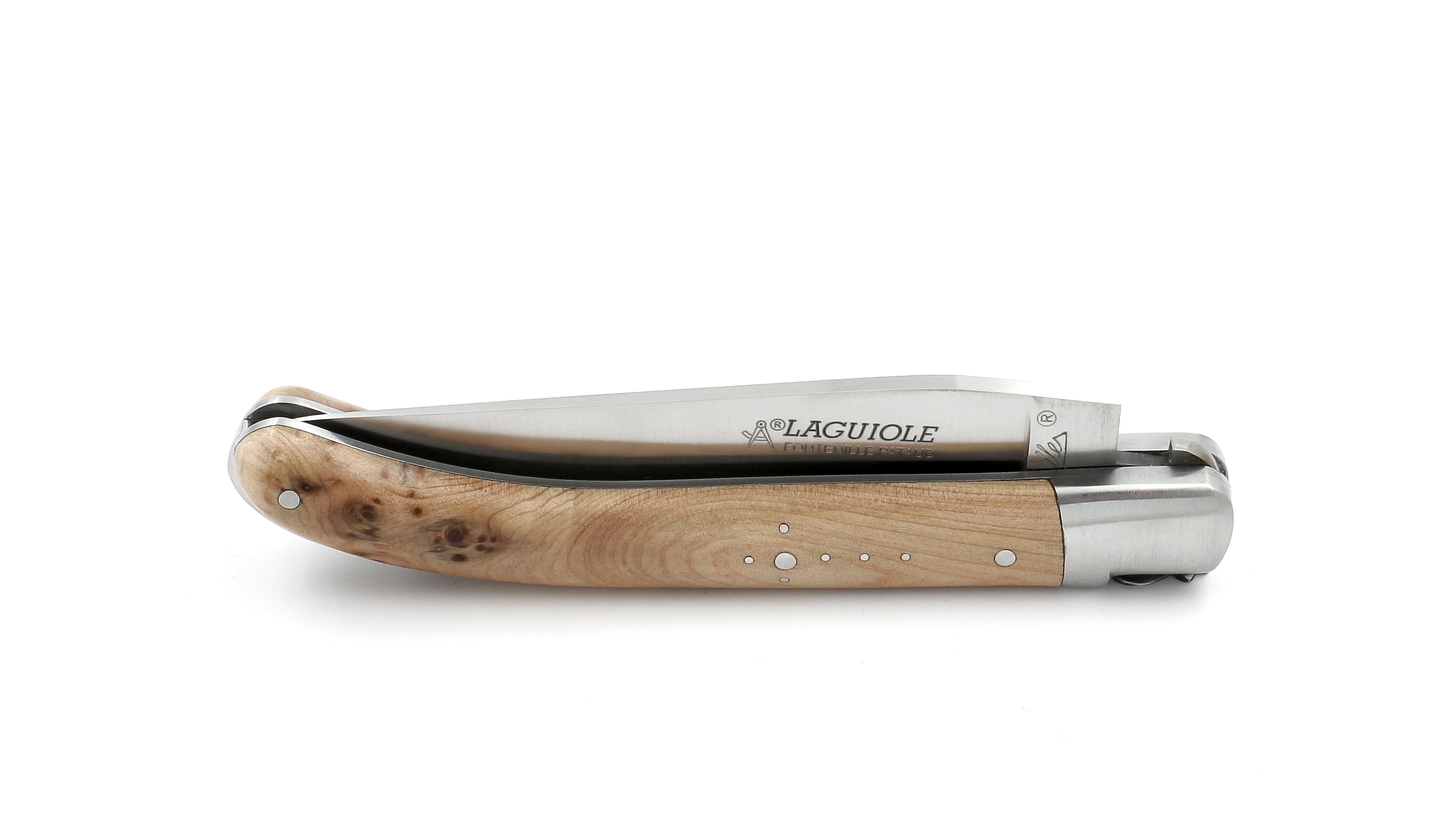 8FB2C357-DD95-4670-8ECA-FA098AC59FA0_1_201_a Fontenille Pataud Laguiole POCKET Wacholder Wurzelholz 10,5 cm
