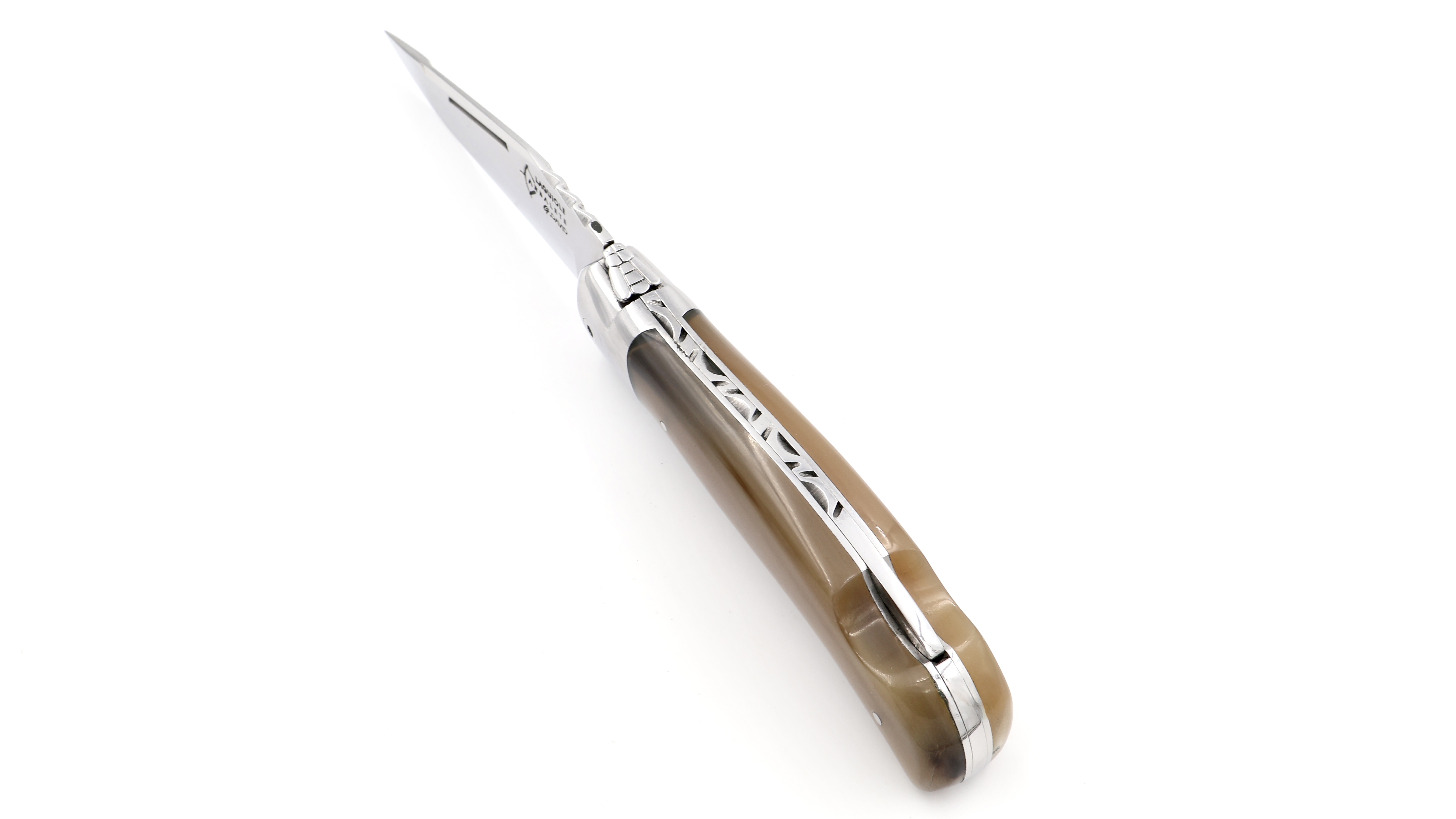 ARBALETE G. David Laguiole hunting knife NATURE horntip