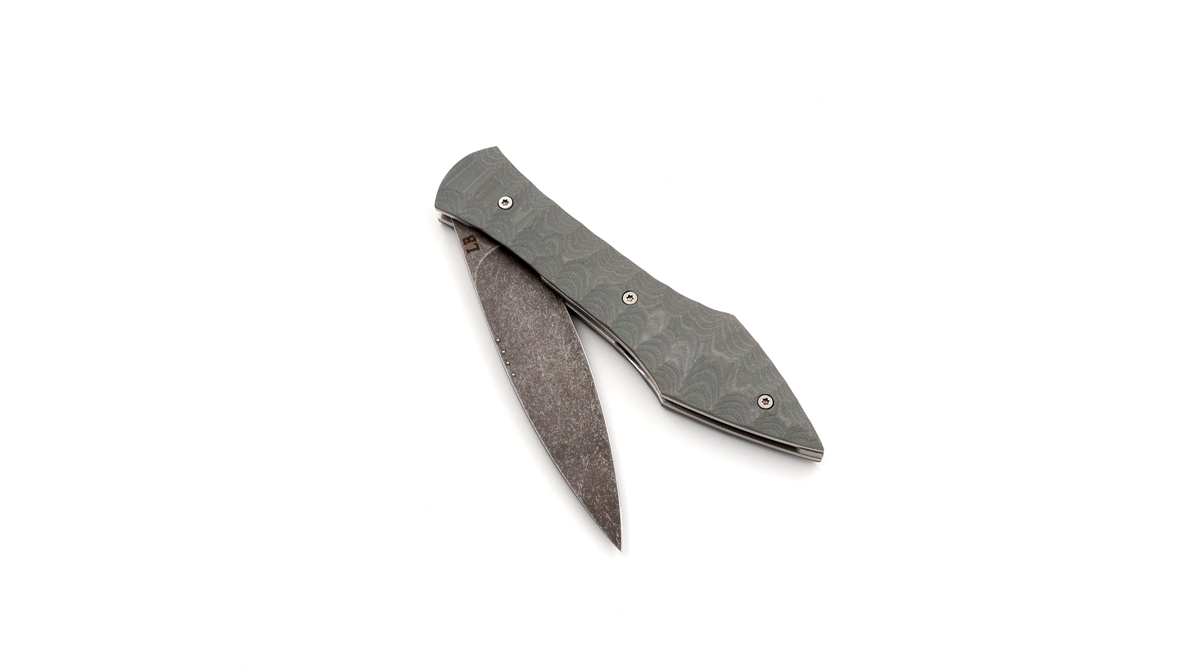 LARAUD Blades  L’Oegopsyde facettiertes G10 grau