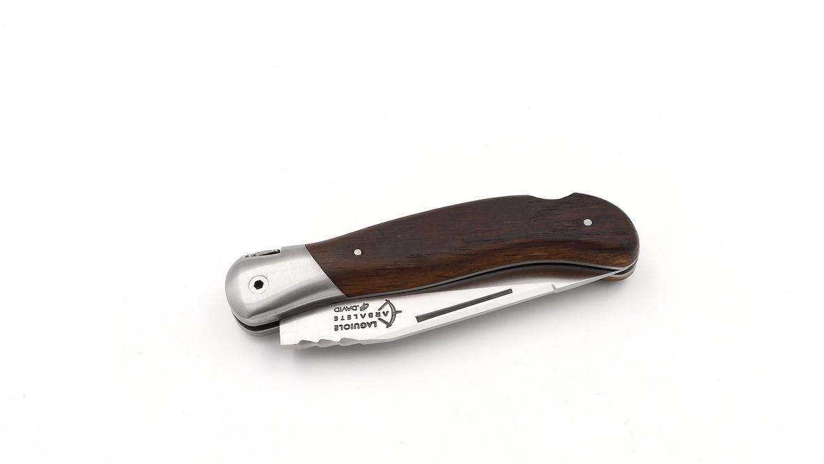 ARBALETE G. David Laguiole hunting knife NATURE barrique wood