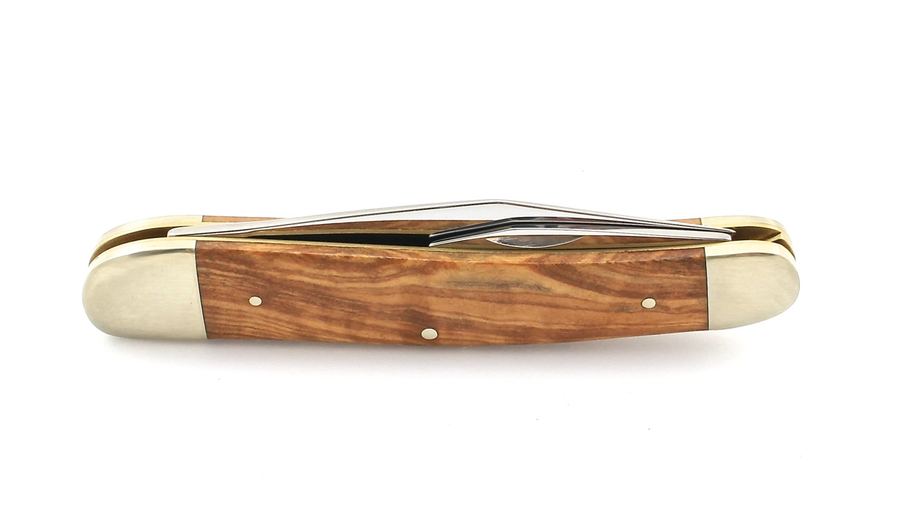 Hartkopf-Olive-3 Hartkopf Taschenmesser Olivenholz mit Kapselheber