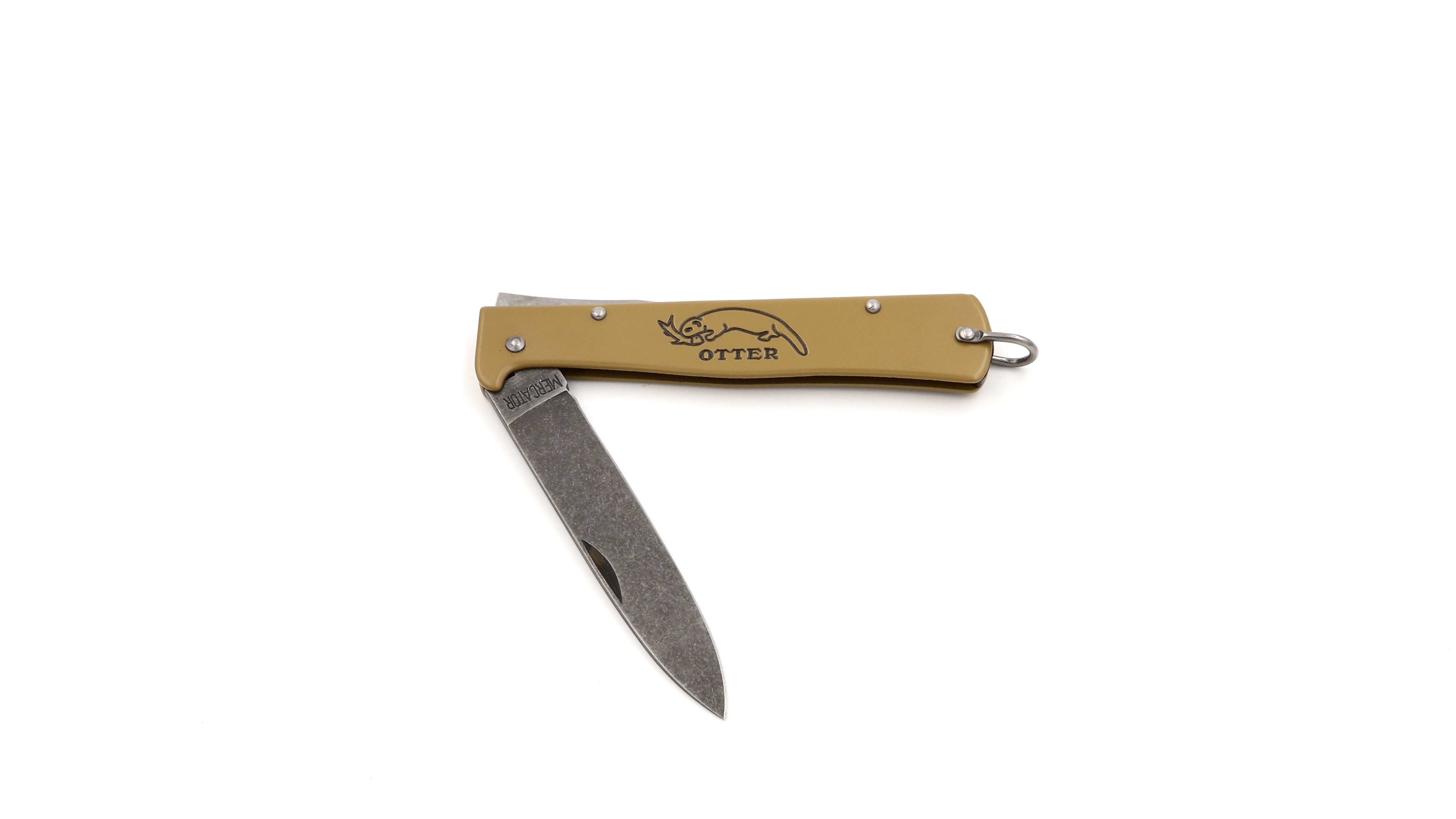 OTTER MERCATOR knife Sahara stonewashed blade