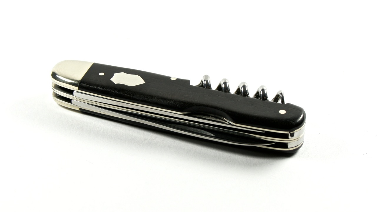 Hartkopf Besteck Taschenmesser mit Korkenzieher Picknickmesser
